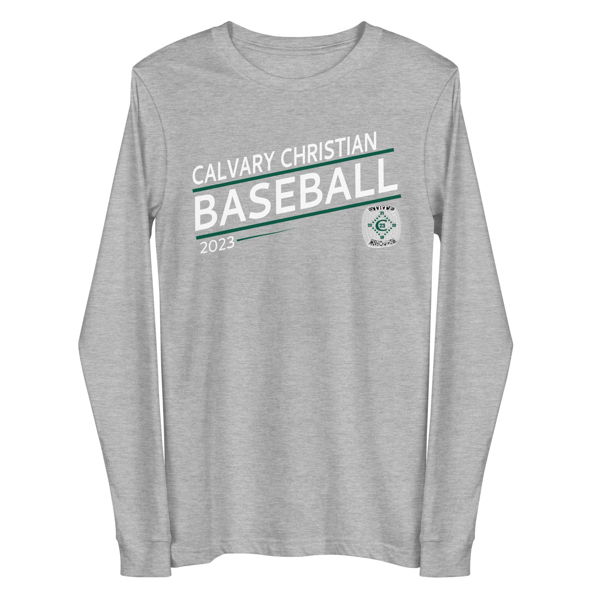 Calvary Christian High School Baseball 2023 Unisex Long Sleeve Tee