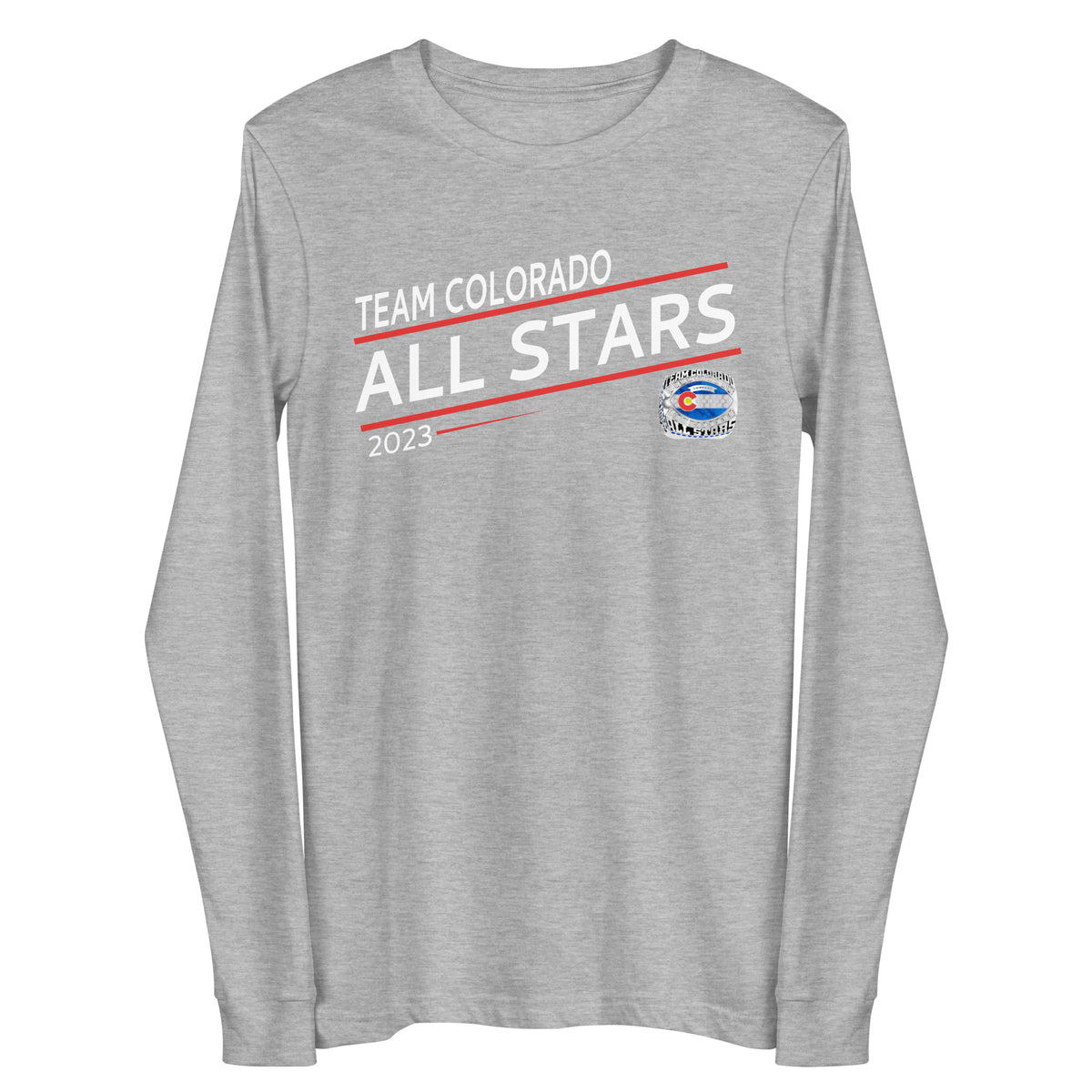 Team Colorado Football 2023 Unisex Long Sleeve Tee