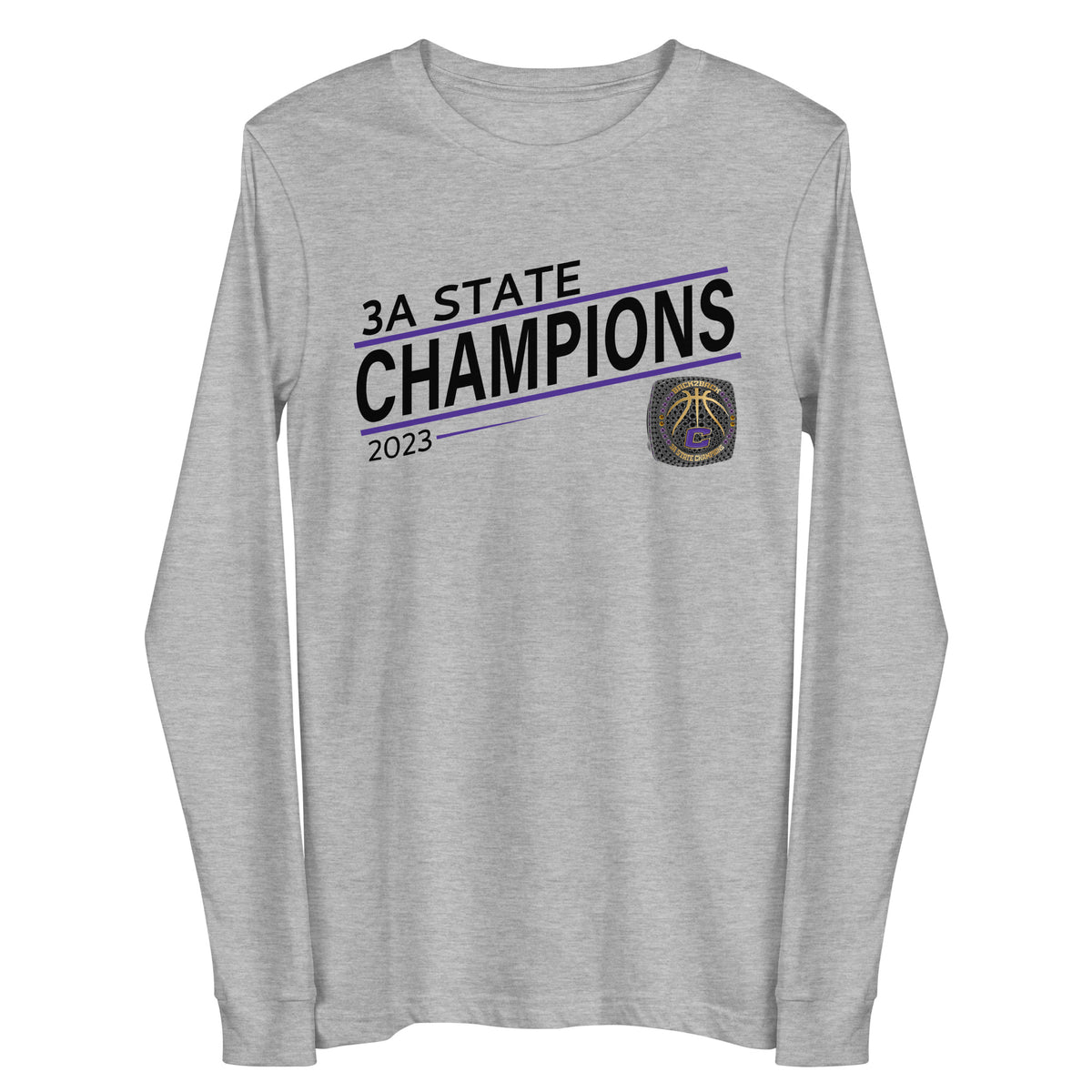 Cascade Christian High School Basketball -Men's 2023 Unisex Long Sleeve Tee