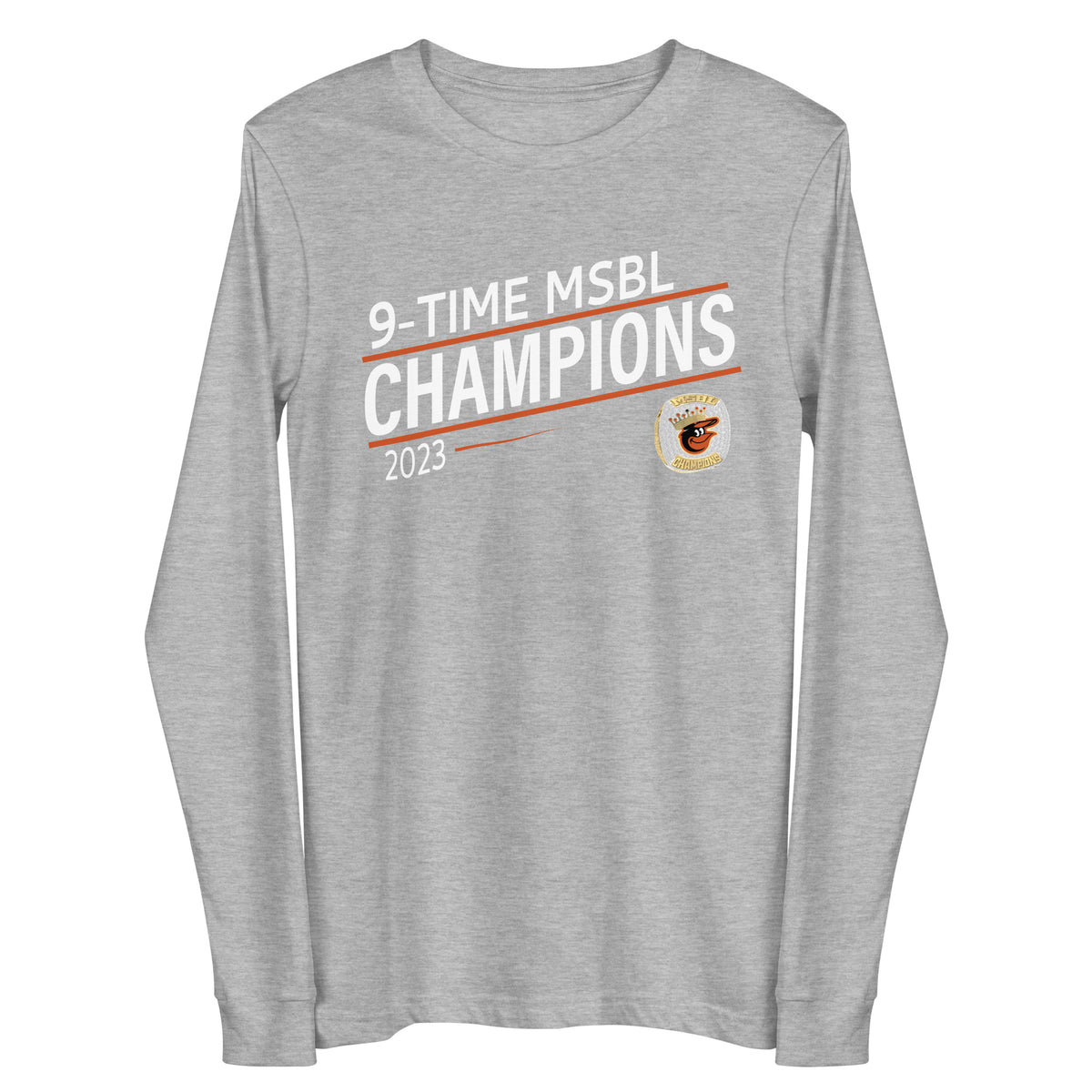 Detroit Orioles Baseball 2023 Unisex Long Sleeve Tee