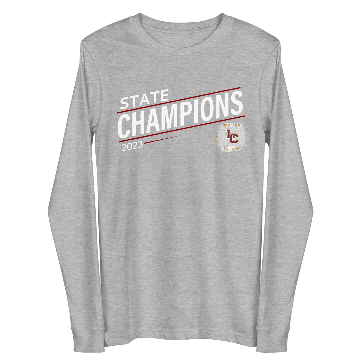Lincoln Christian High School Cross Country -Men's 2023 Unisex Long Sleeve Tee