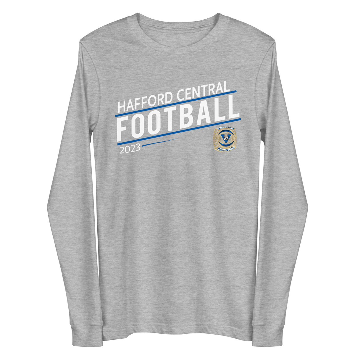 Hafford Central School Football 2023 Unisex Long Sleeve Tee
