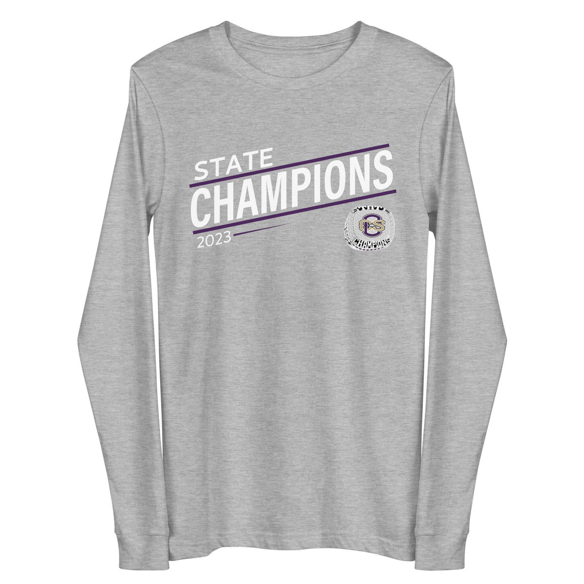 Community Christian High School Volleyball -Women's 2023 Unisex Long Sleeve Tee