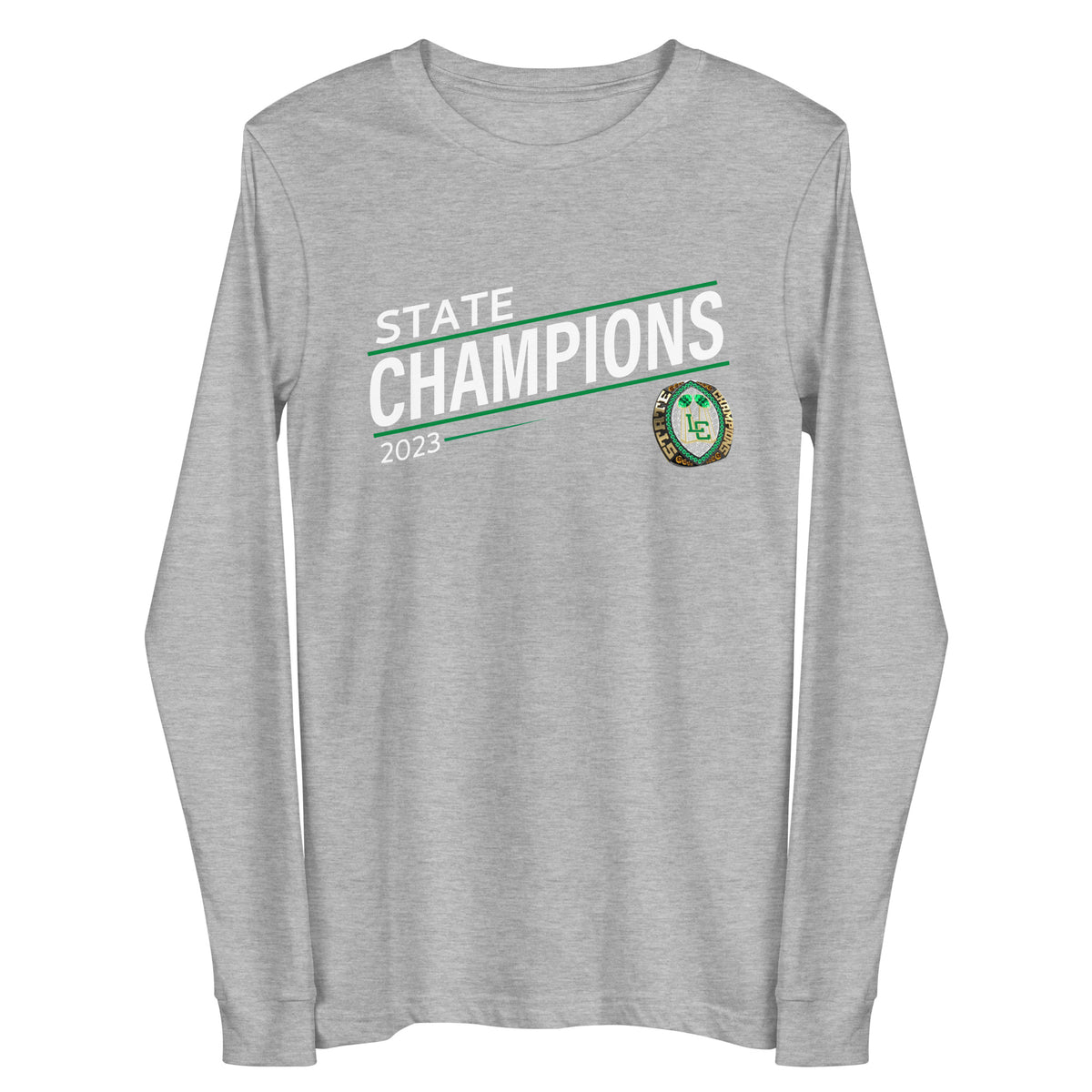 Lumen Christi Catholic School (High School) Football 2023 Unisex Long Sleeve Tee