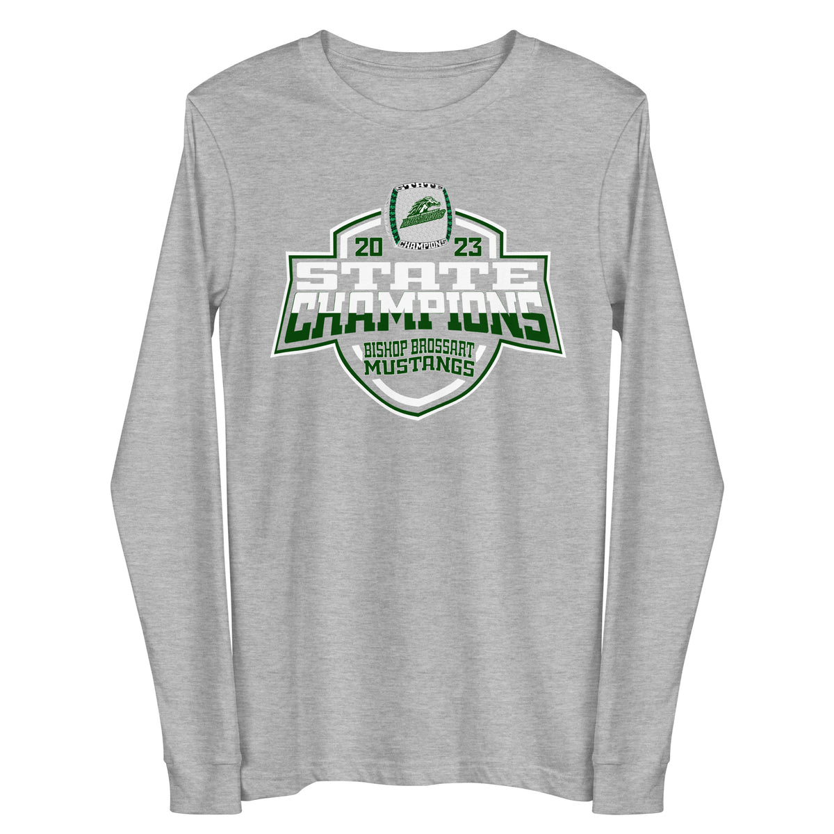 Bishop Brossart High School Cross Country -Men's 2023 Unisex Long Sleeve Tee