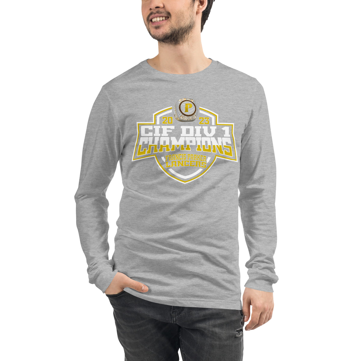 Francis Parker High School Volleyball -Women's 2023 Unisex Long Sleeve Tee