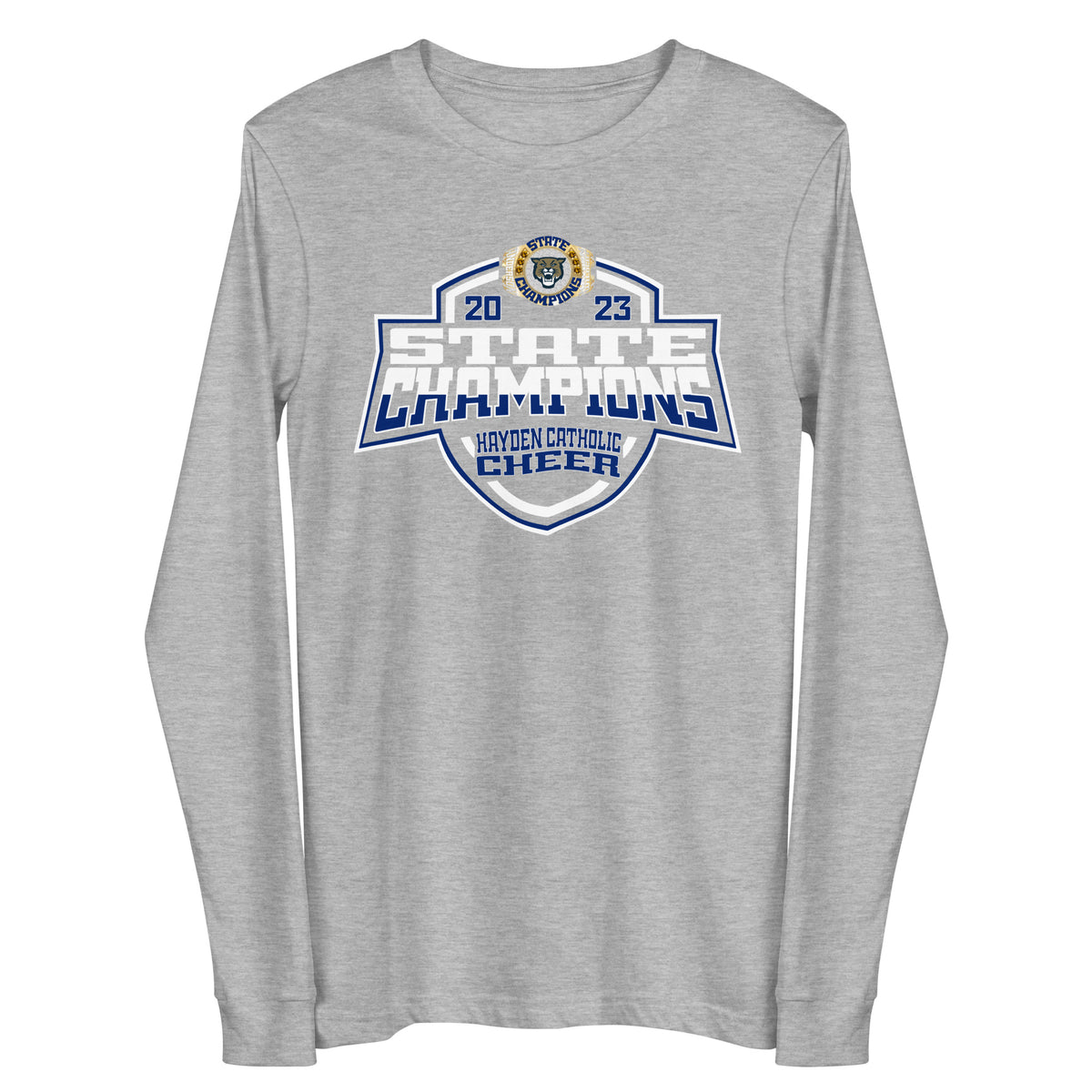 Hayden Catholic High School Cheer 2023 Unisex Long Sleeve Tee