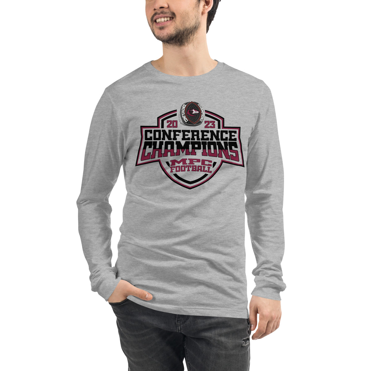 Monterey Peninsula College Football 2023 Unisex Long Sleeve Tee
