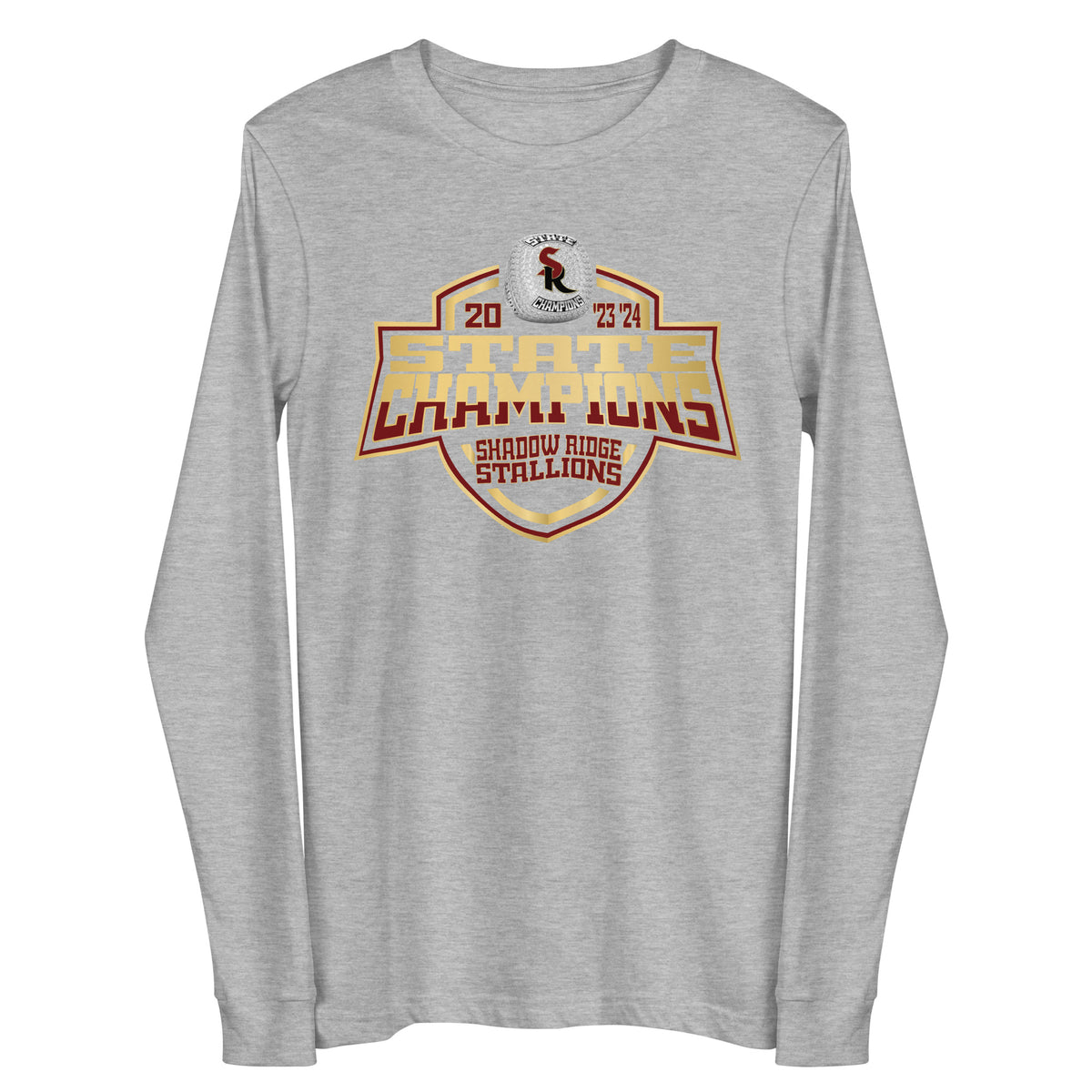 Shadow Ridge High School Cheer 2024 Unisex Long Sleeve Tee