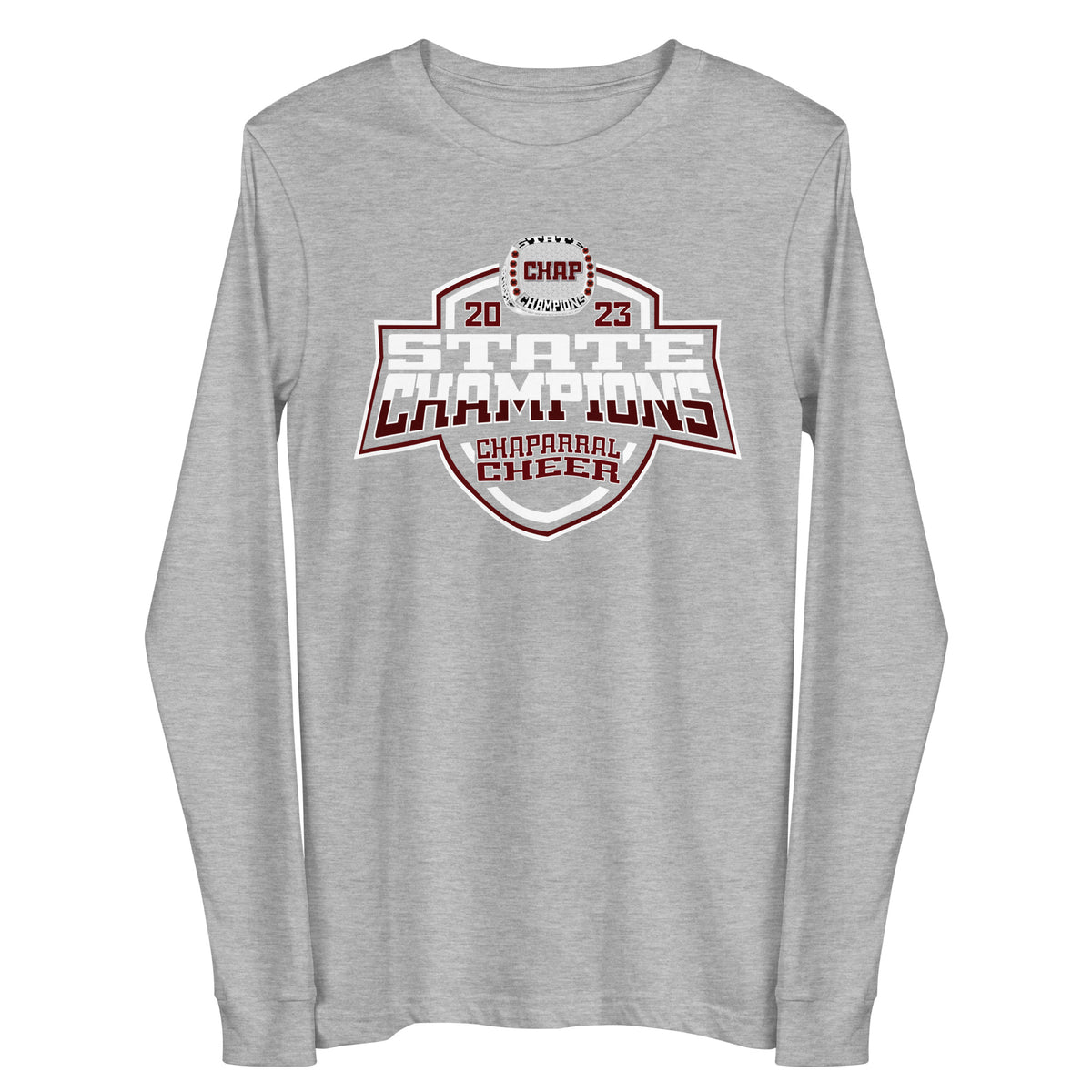Chaparral High School Cheer 2023 Unisex Long Sleeve Tee