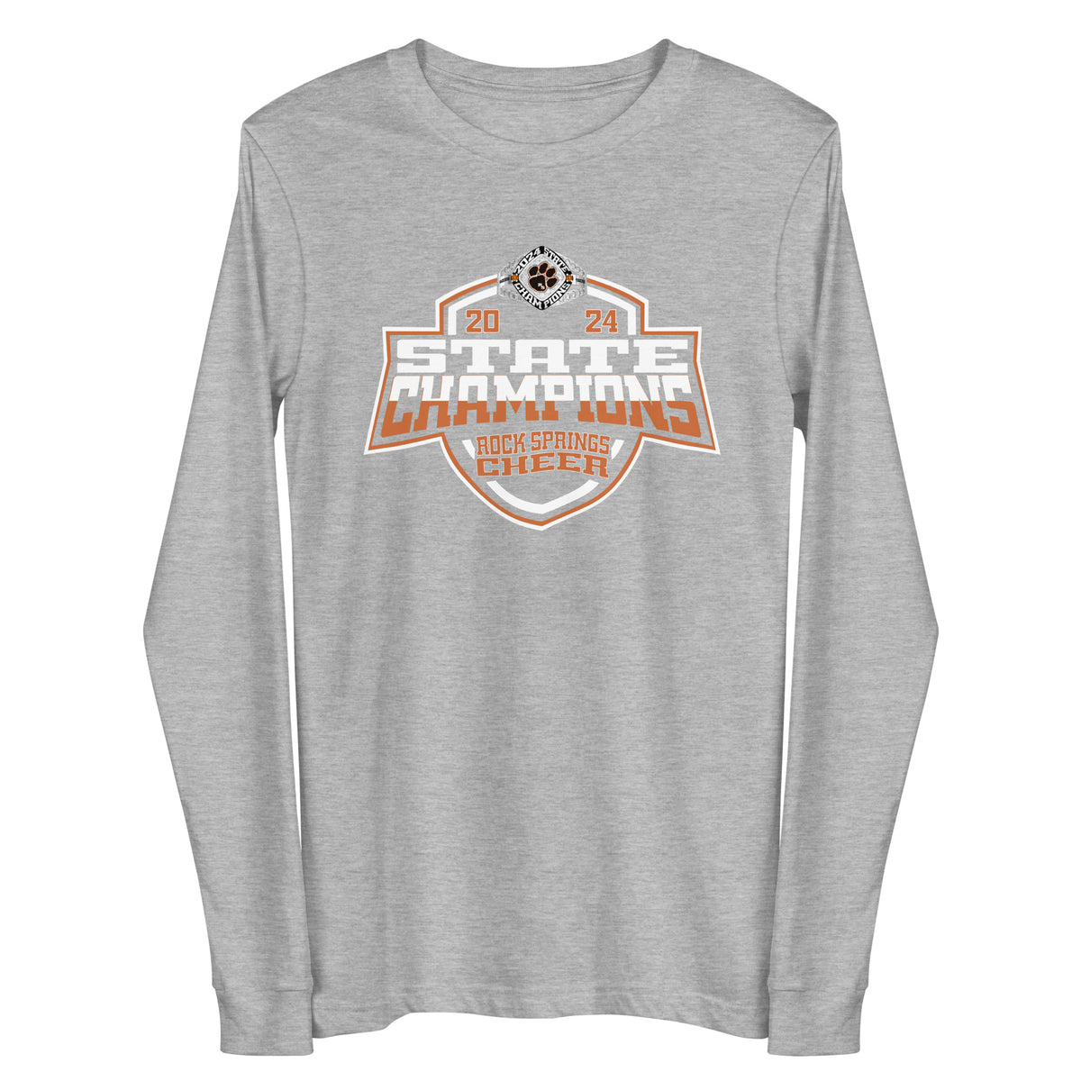 Rock Springs High School Cheer 2024 Unisex Long Sleeve Tee