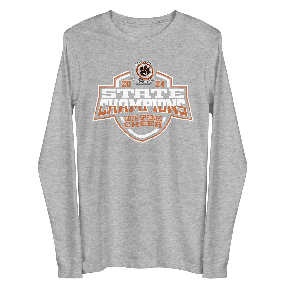 Rock Springs High School Cheer 2024 Unisex Long Sleeve Tee
