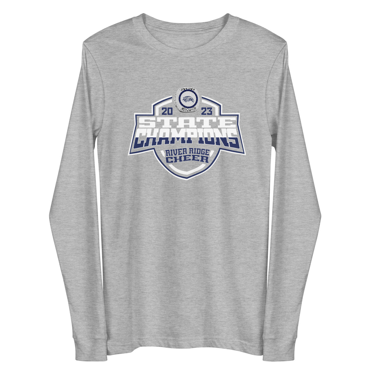 River Ridge High School Cheer 2023 Unisex Long Sleeve Tee