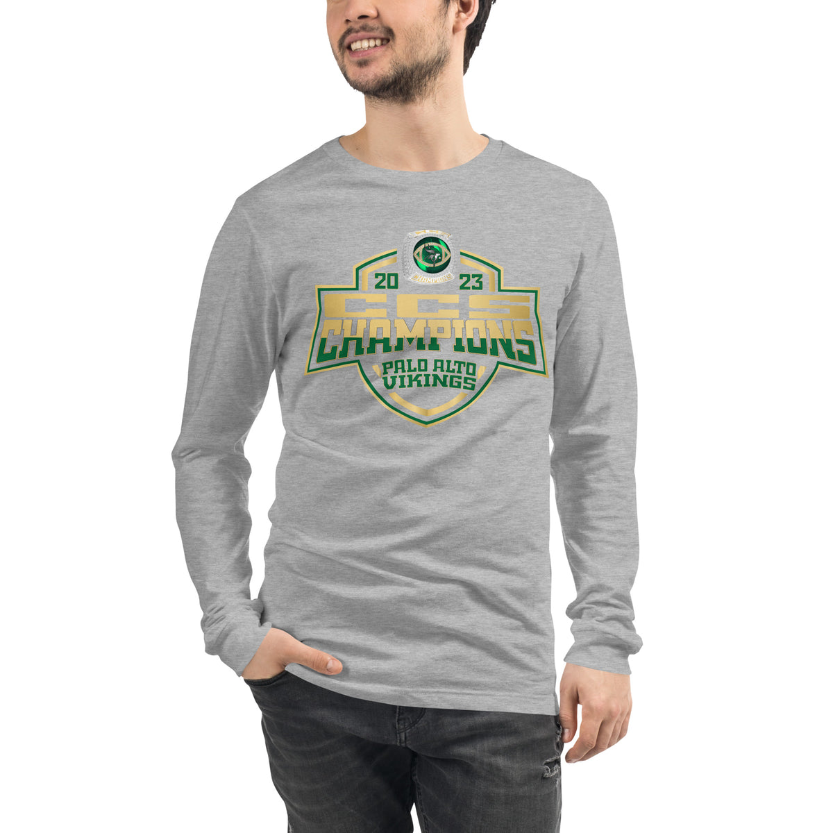 Palo Alto High School Football 2023 Unisex Long Sleeve Tee