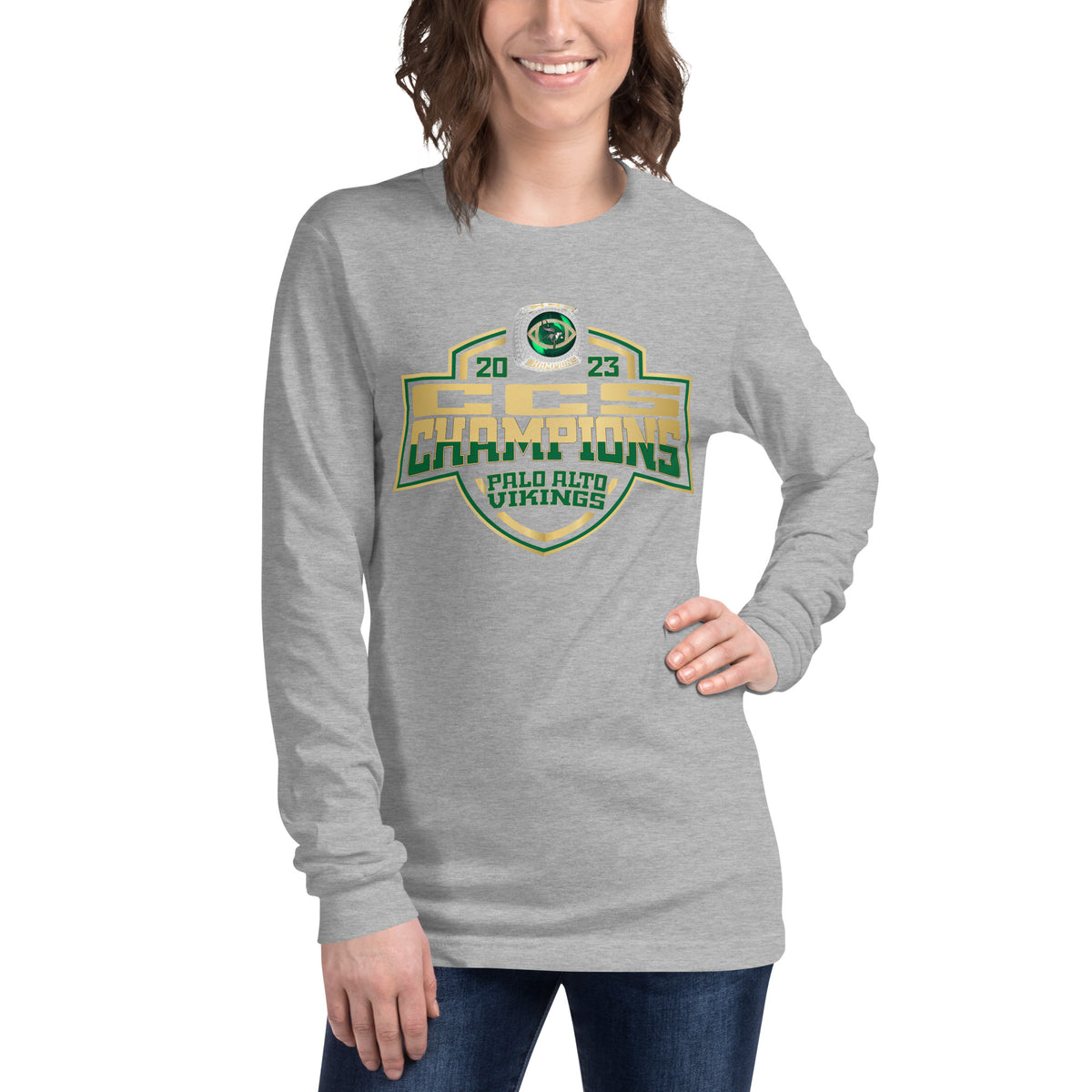 Palo Alto High School Football 2023 Unisex Long Sleeve Tee