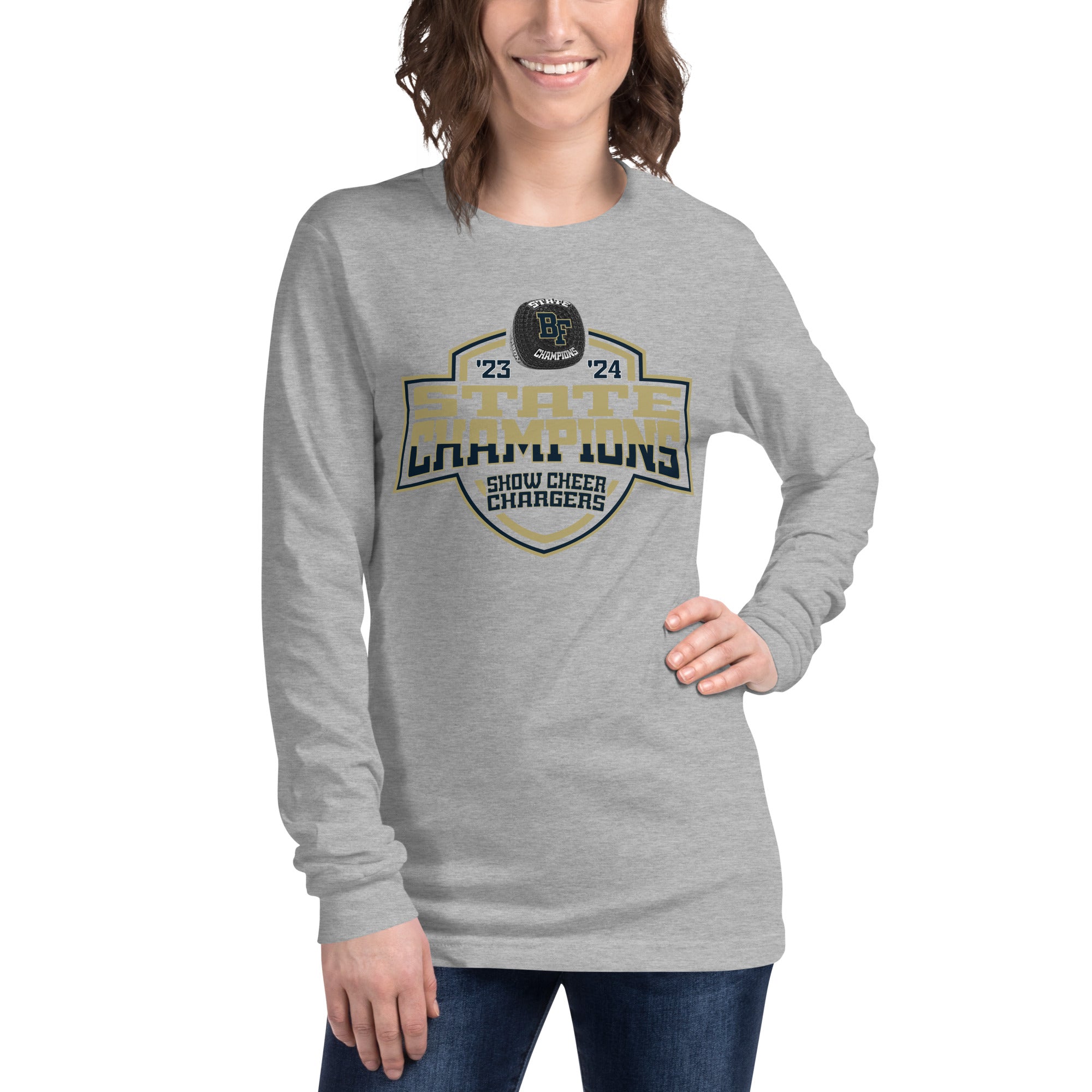 Benjamin Franklin High School Cheer 2024 Unisex Long Sleeve Tee