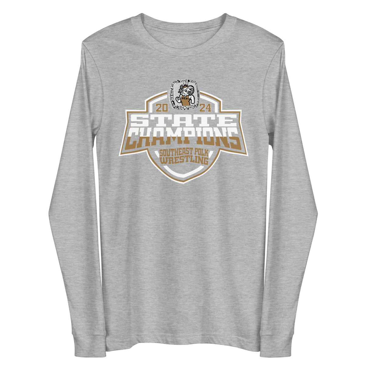 Southeast Polk High School Wrestling 2024 Unisex Long Sleeve Tee