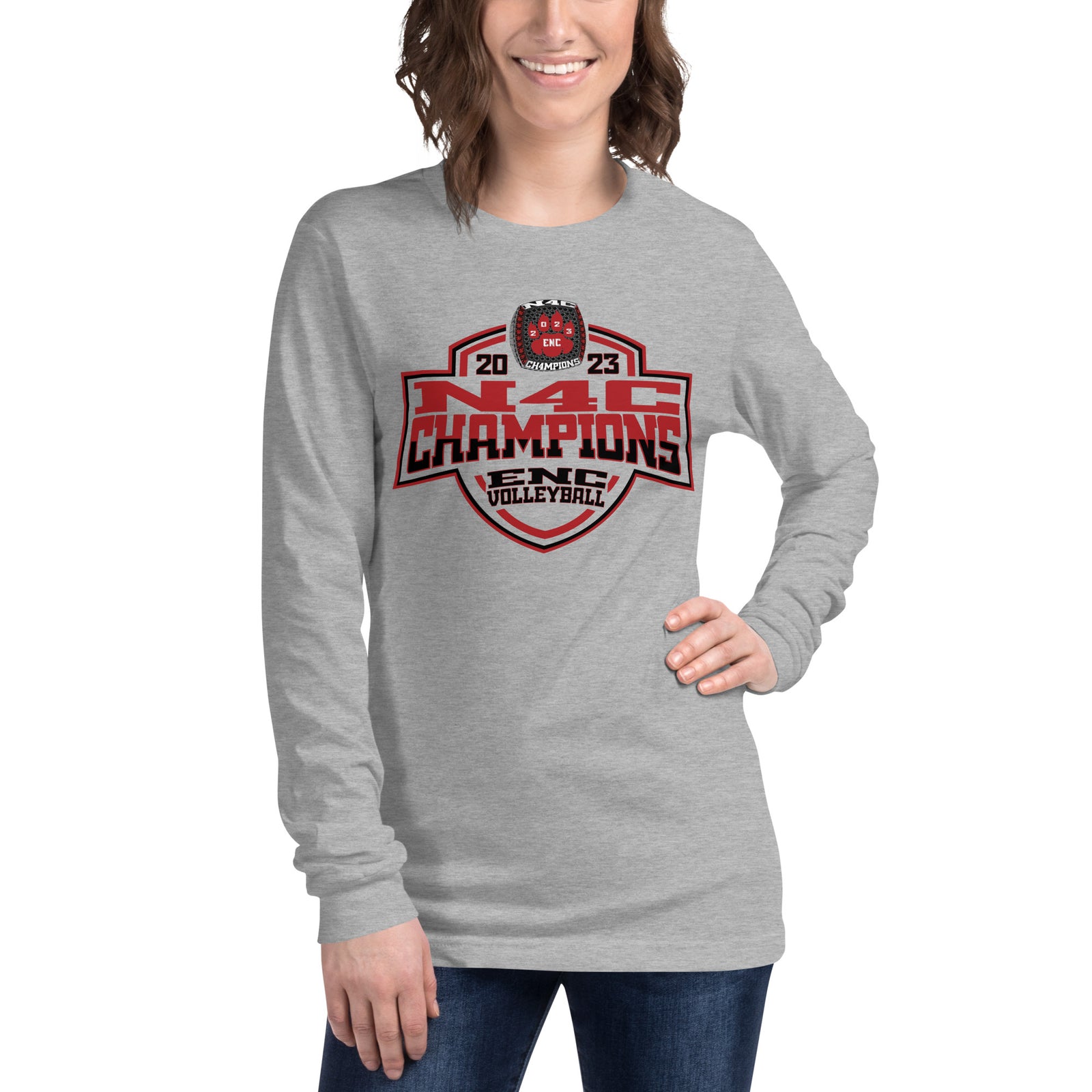 Eastern Nazarene College Volleyball -Women's 2023 Unisex Long Sleeve Tee