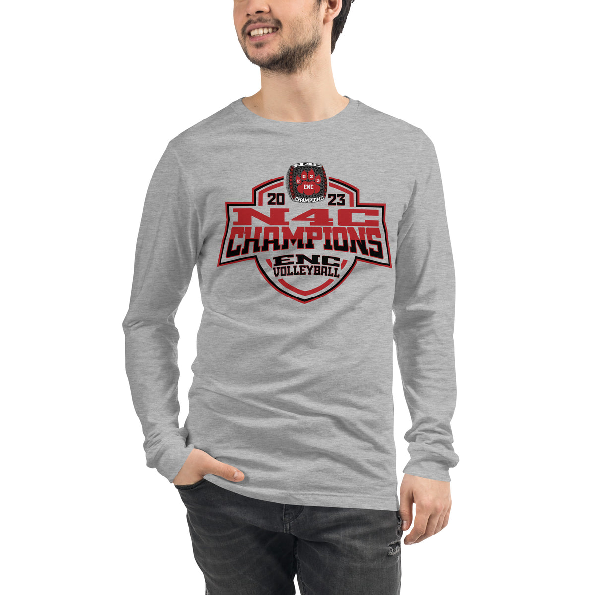 Eastern Nazarene College Volleyball -Women's 2023 Unisex Long Sleeve Tee