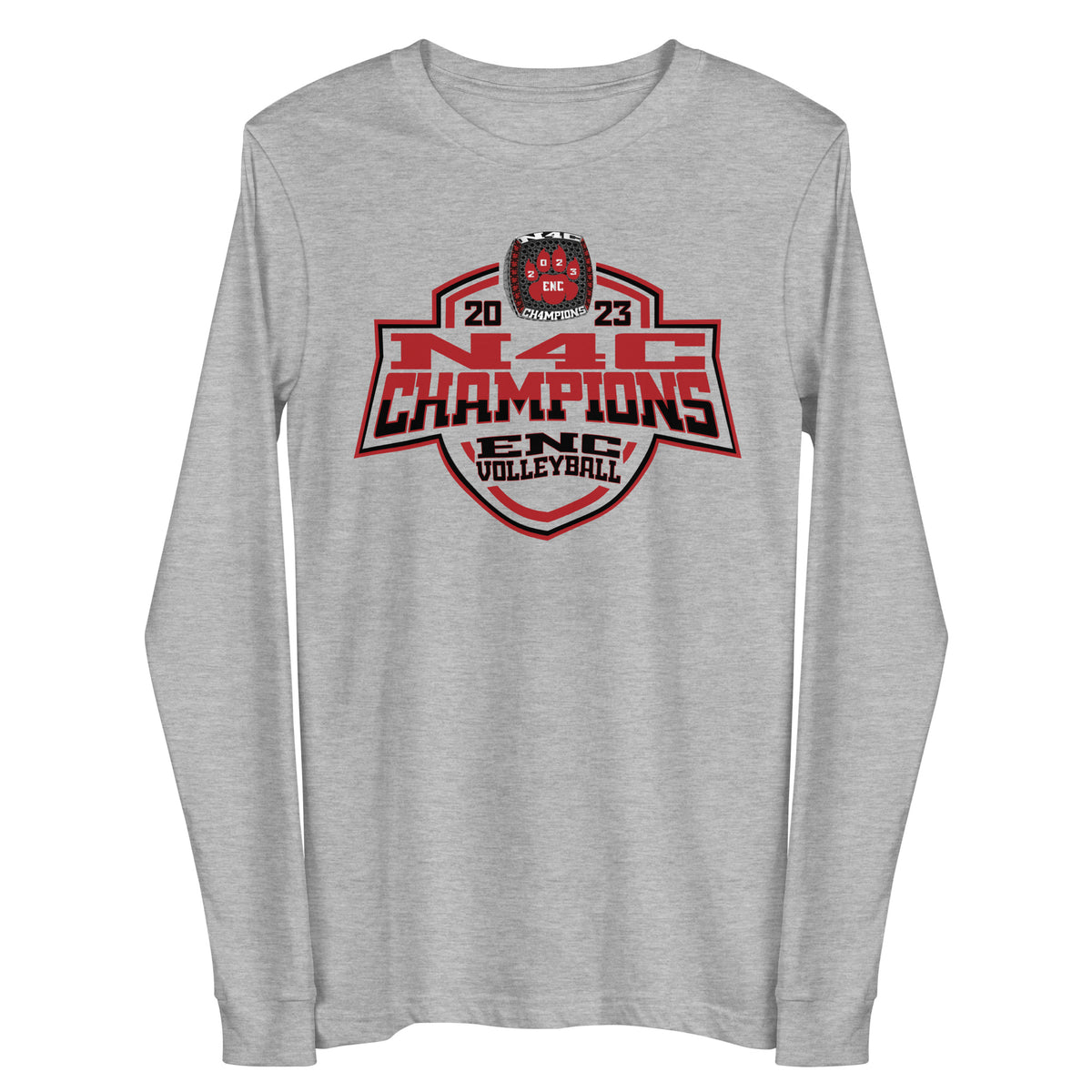 Eastern Nazarene College Volleyball -Women's 2023 Unisex Long Sleeve Tee