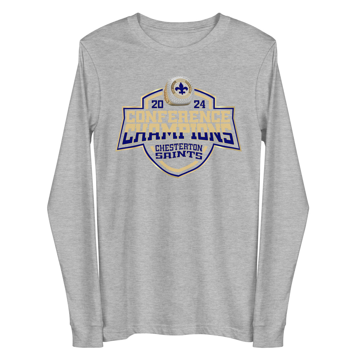 Chesterton Academy Basketball -Men's 2024 Unisex Long Sleeve Tee