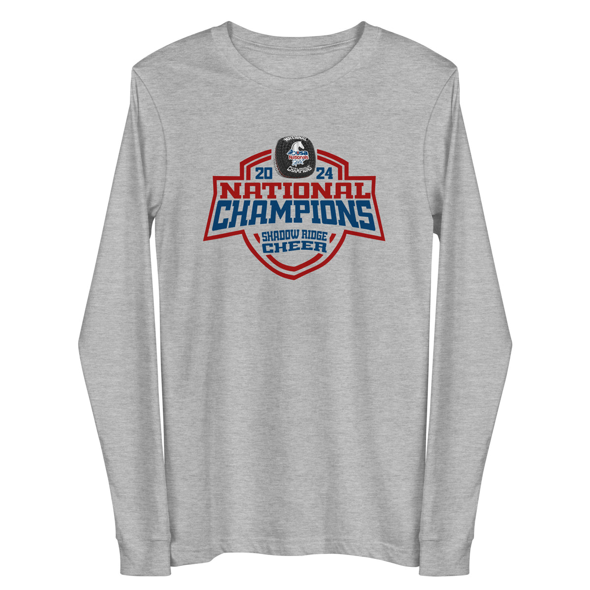 Shadow Ridge High School Cheer 2024 Unisex Long Sleeve Tee