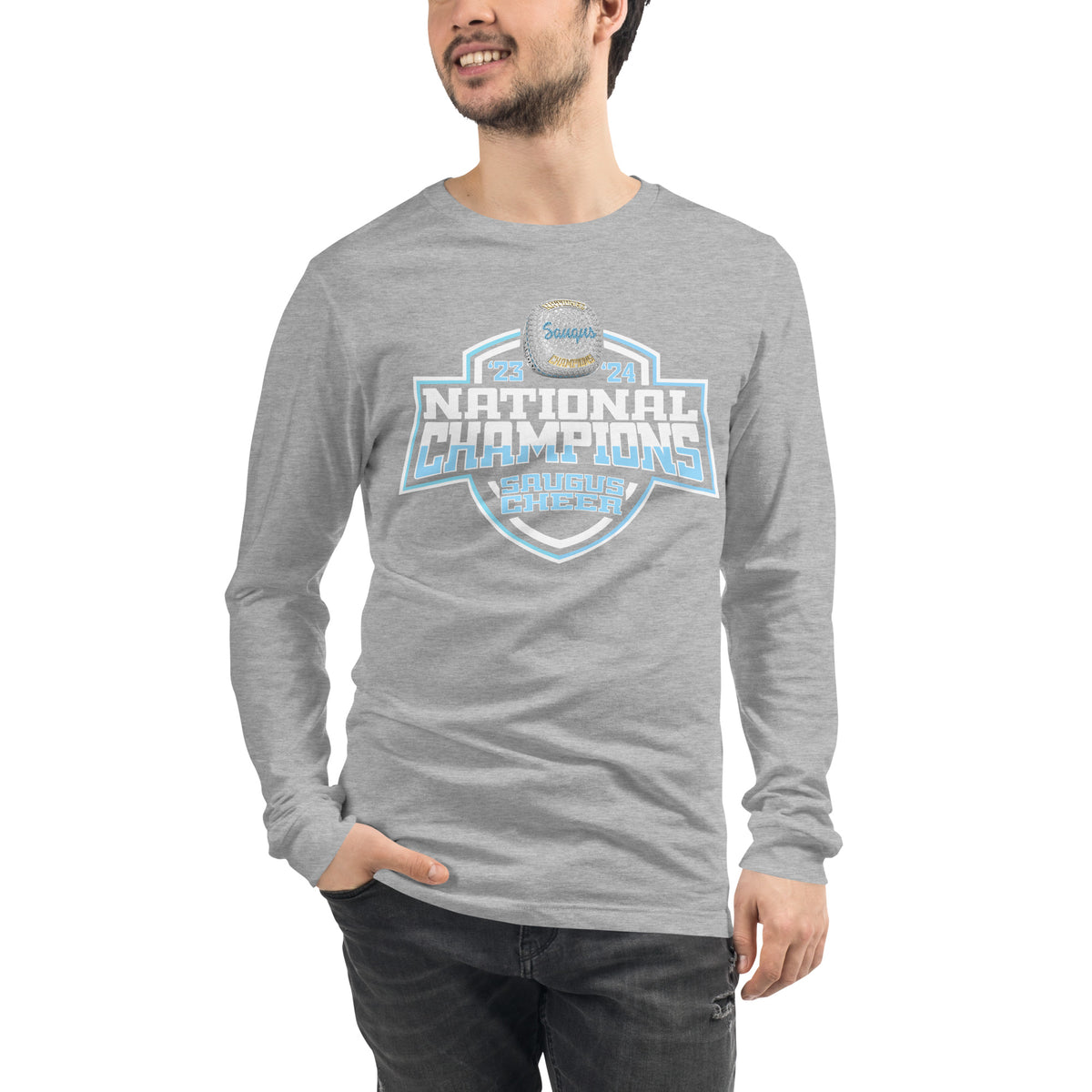 Saugus High School Cheer 2024 Unisex Long Sleeve Tee