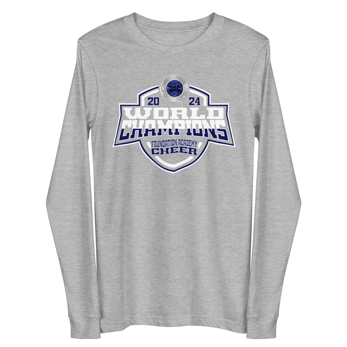 Foundation Academy Cheer 2024 Unisex Long Sleeve Tee