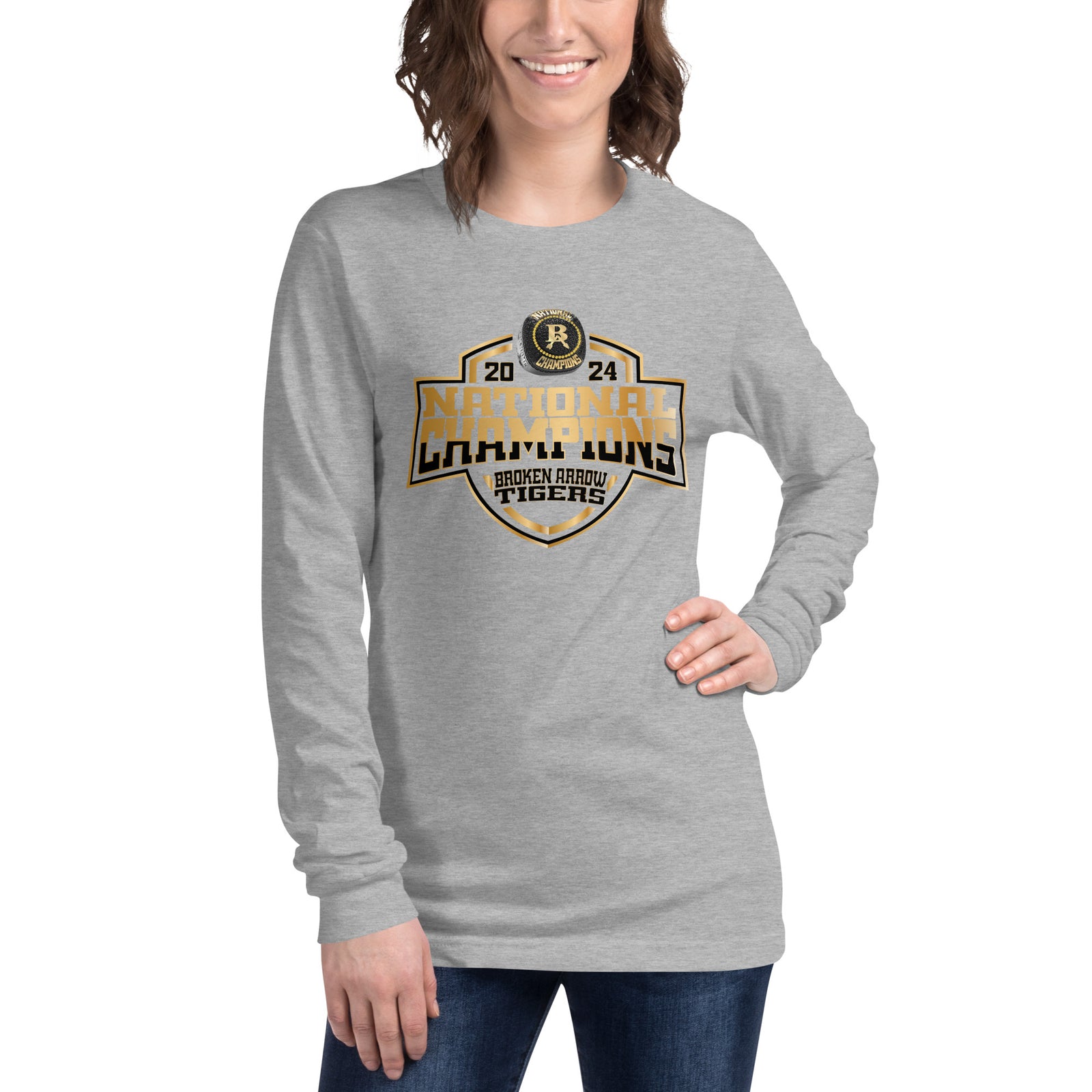 Broken Arrow High School Cheer 2024 Unisex Long Sleeve Tee