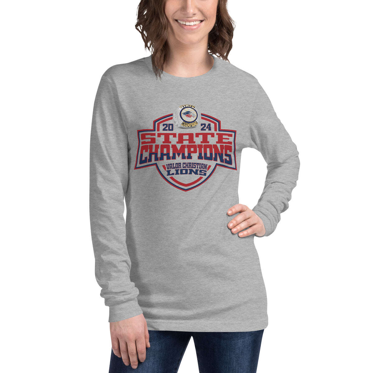 Valor Christian Academy Basketball -Women's 2024 Long Sleeve Tee