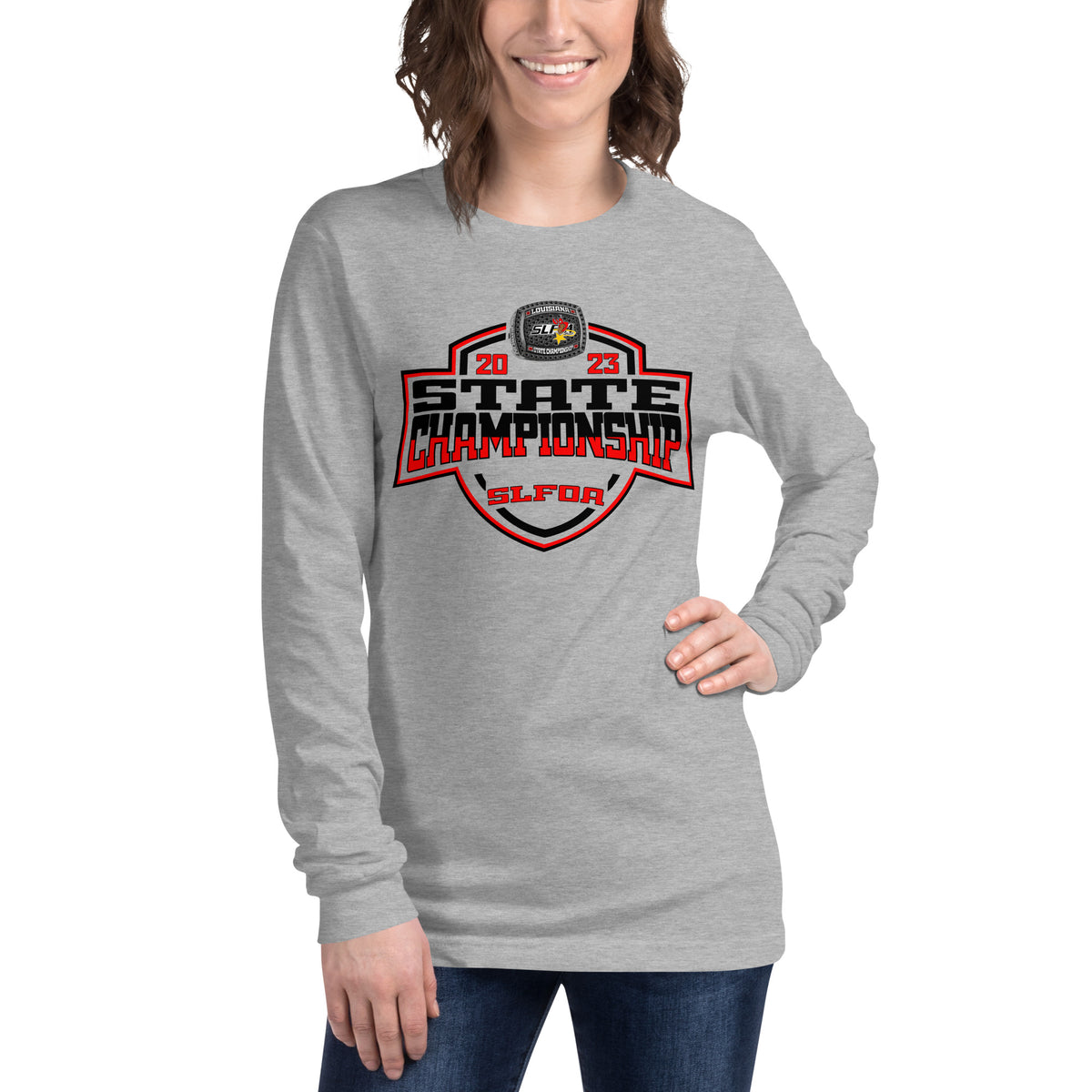 South Louisiana Football Officials Association Football 2023 Long Sleeve Tee
