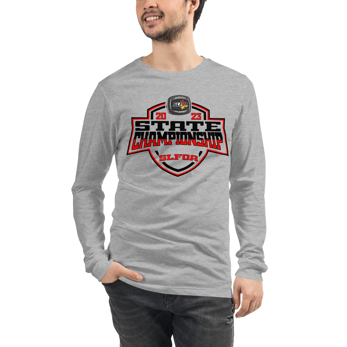 South Louisiana Football Officials Association Football 2023 Long Sleeve Tee