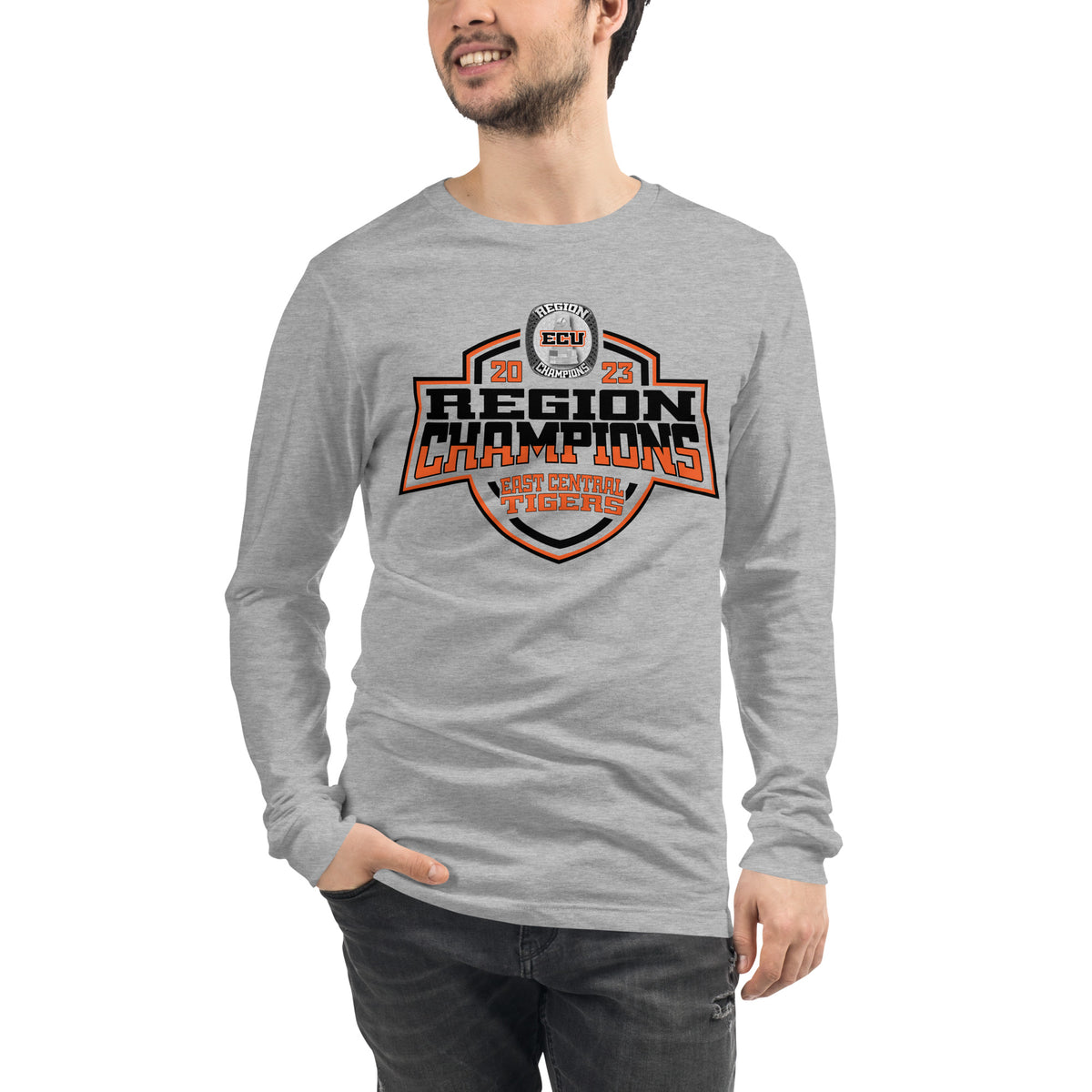 East Central University Cross Country -Coed 2023 Unisex Long Sleeve Tee