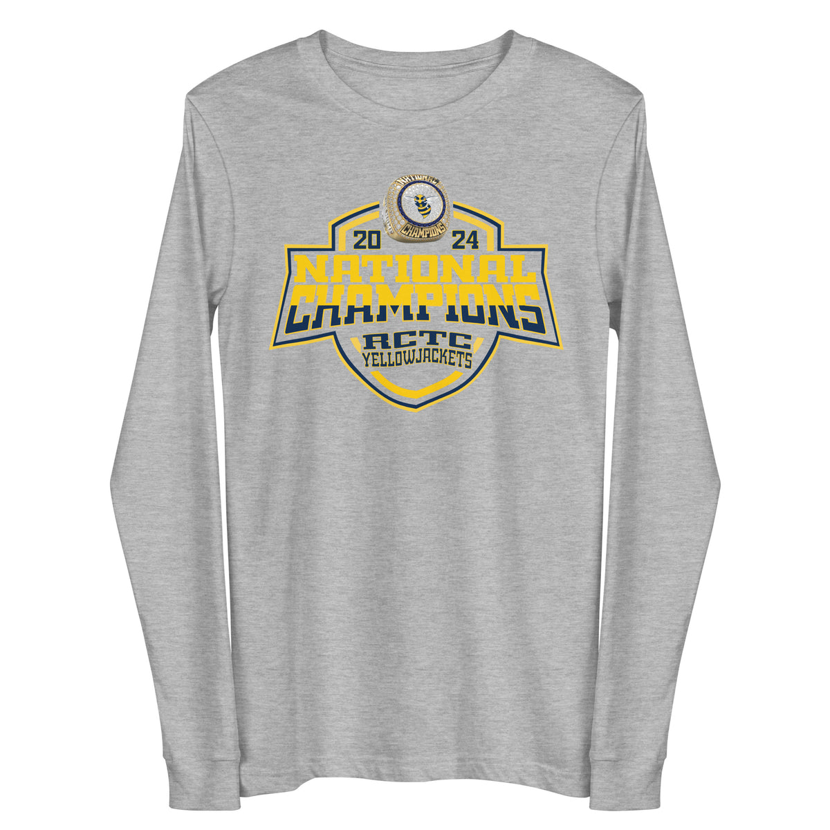 Rochester Community &amp; Technical College Wrestling 2024 Unisex Long Sleeve Tee