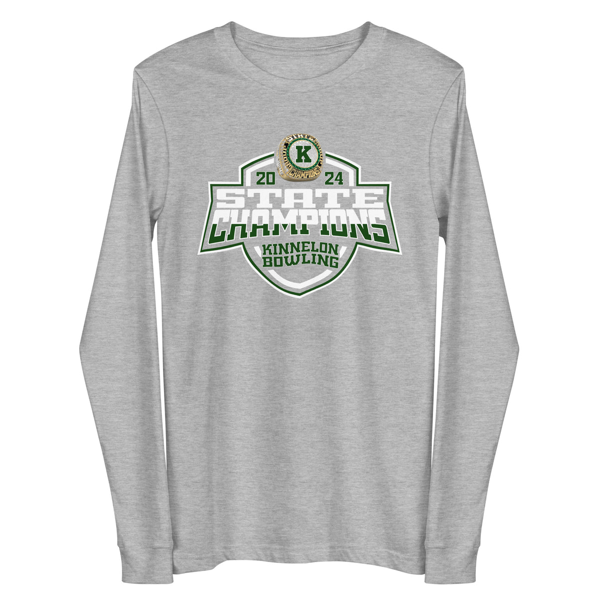 Kinnelon High School Bowling 2024 Unisex Long Sleeve Tee