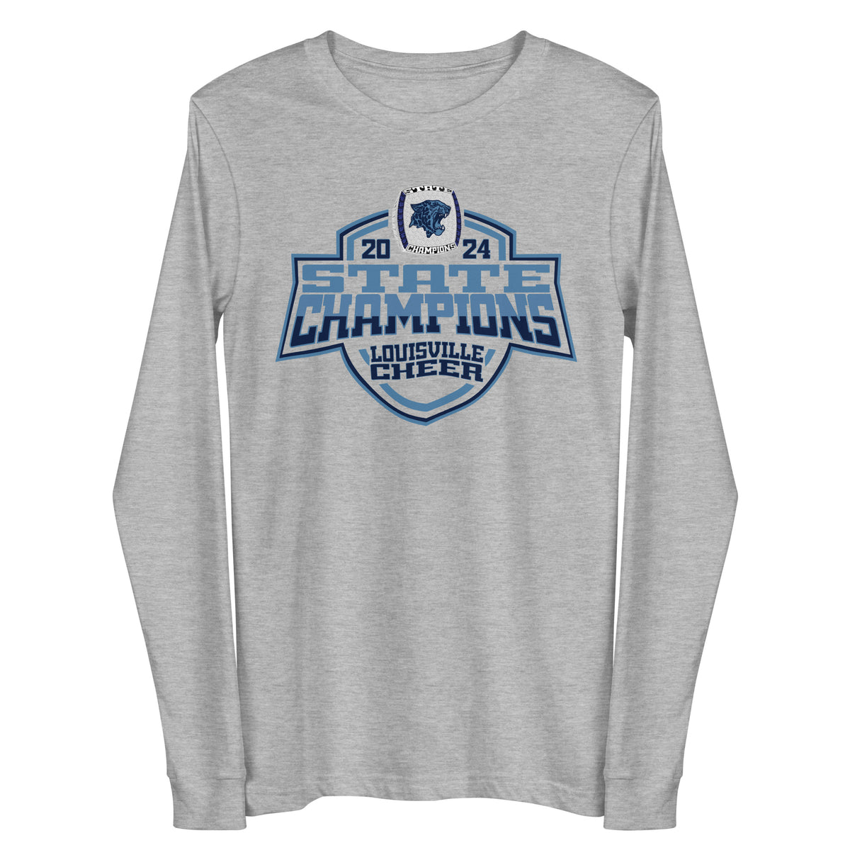 Louisville High School Cheer 2024 Unisex Long Sleeve Tee
