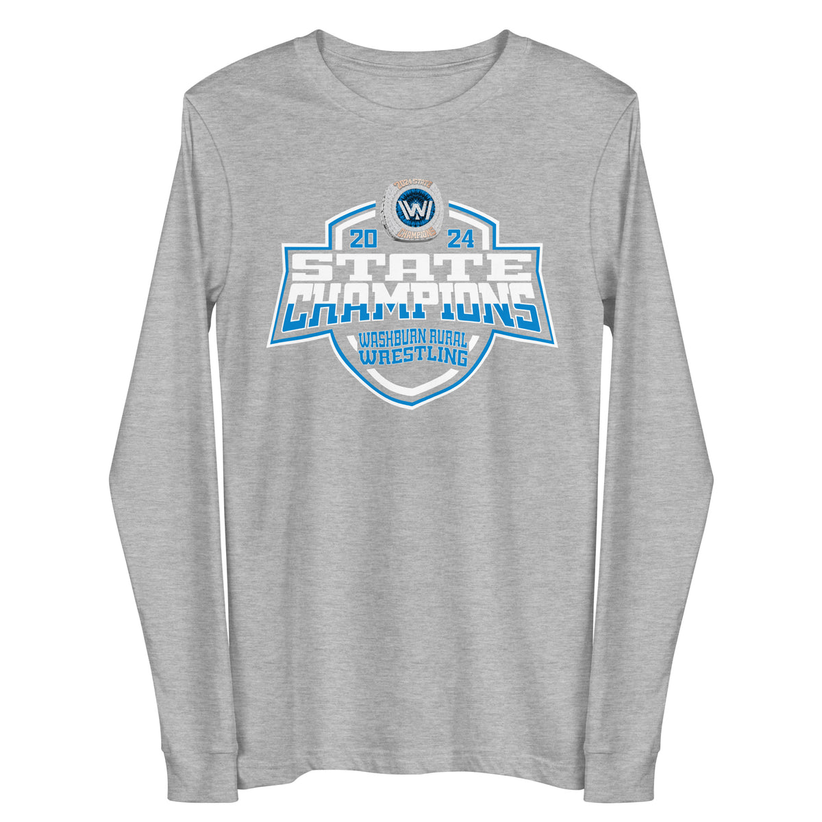 Washburn Rural High School Wrestling - Women's 2024 Unisex Long Sleeve Tee