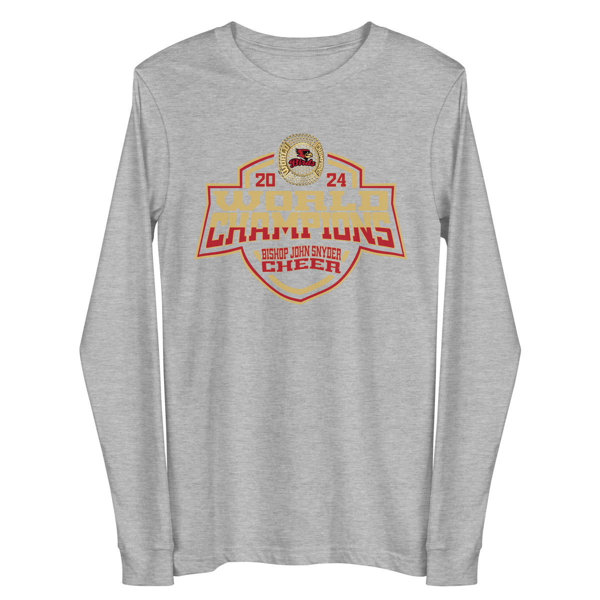 Bishop John Snyder High School Cheer 2024 Unisex Long Sleeve Tee