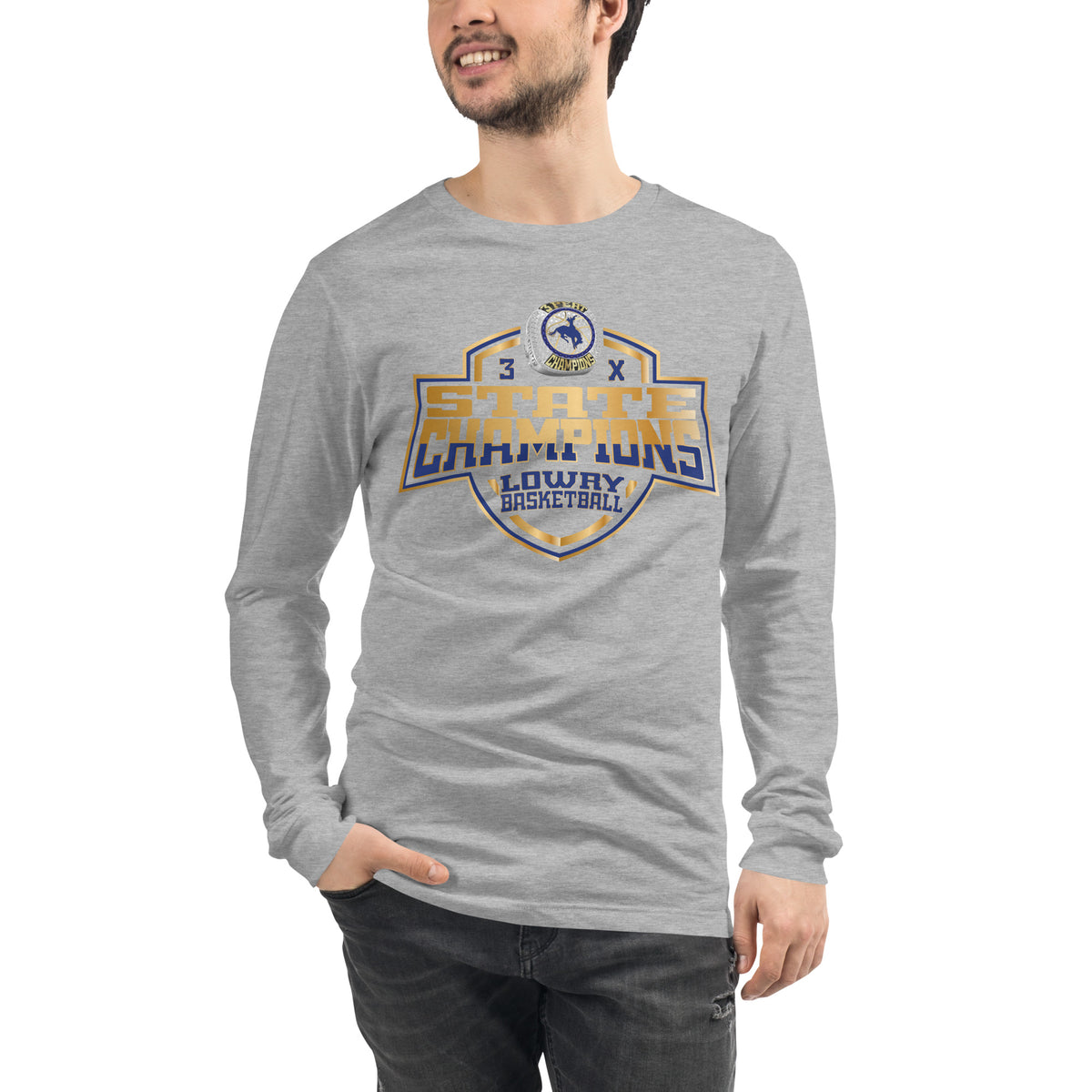 Lowry High School Basketball -Women's 2024 Unisex Long Sleeve Tee