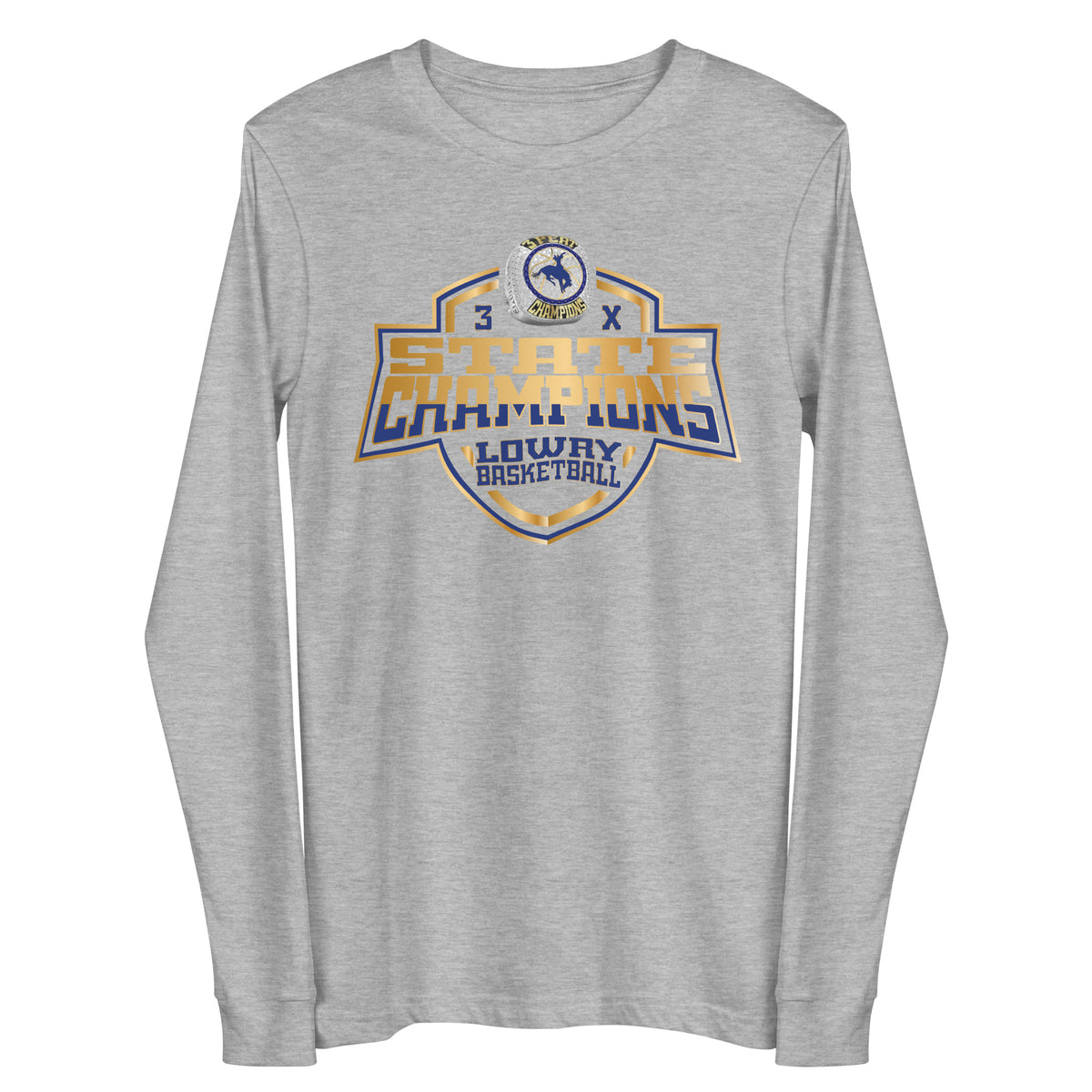 Lowry High School Basketball -Women's 2024 Unisex Long Sleeve Tee