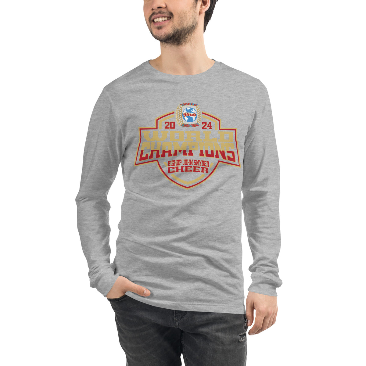Bishop John Snyder High School Cheer 2024 Unisex Long Sleeve Tee