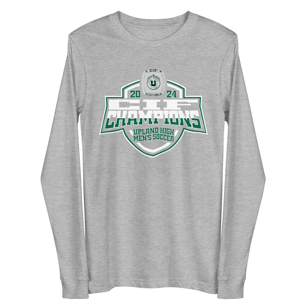 Upland High School Soccer -Men's 2024 Unisex Long Sleeve Tee