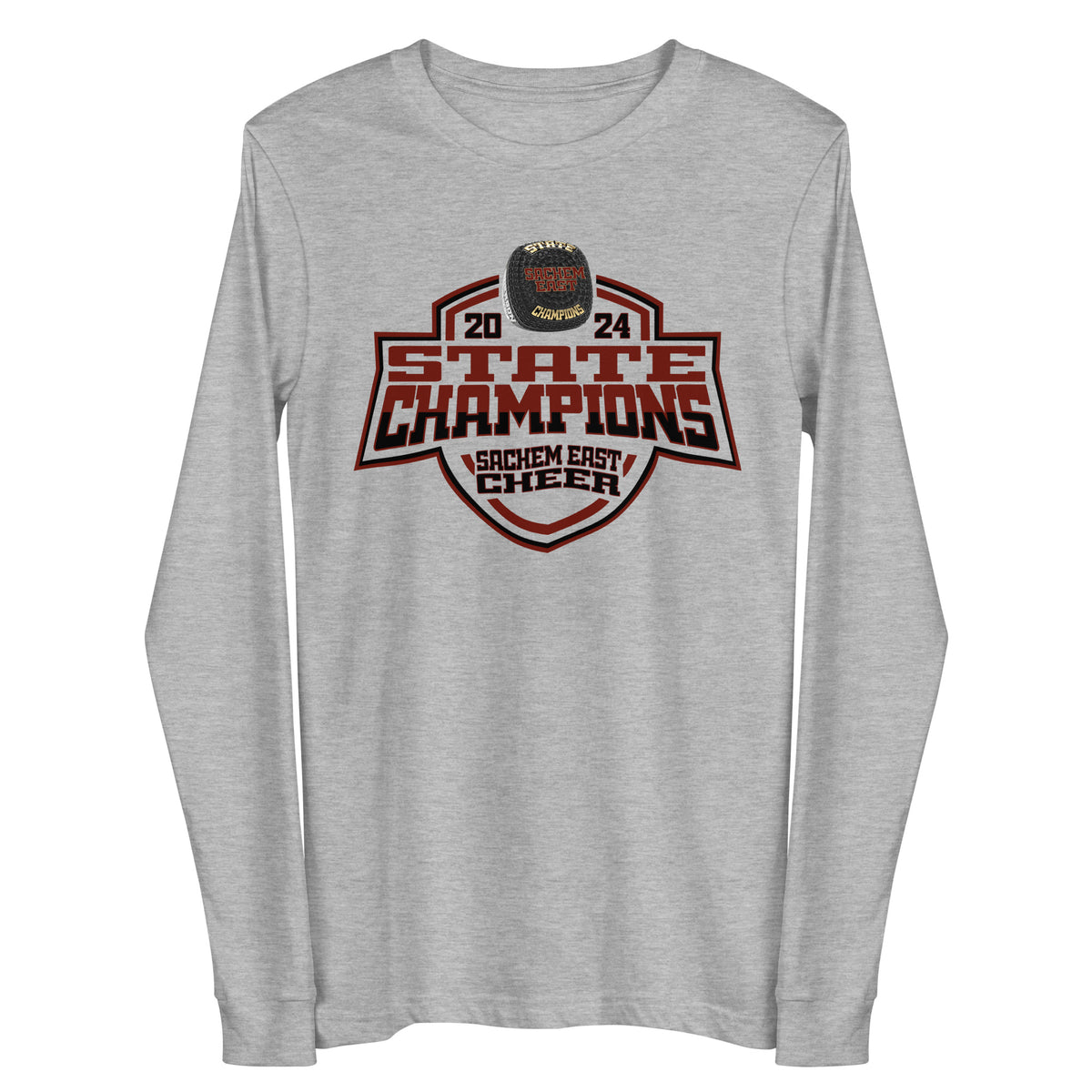 Sachem High School East Campus Cheer 2024 Unisex Long Sleeve Tee