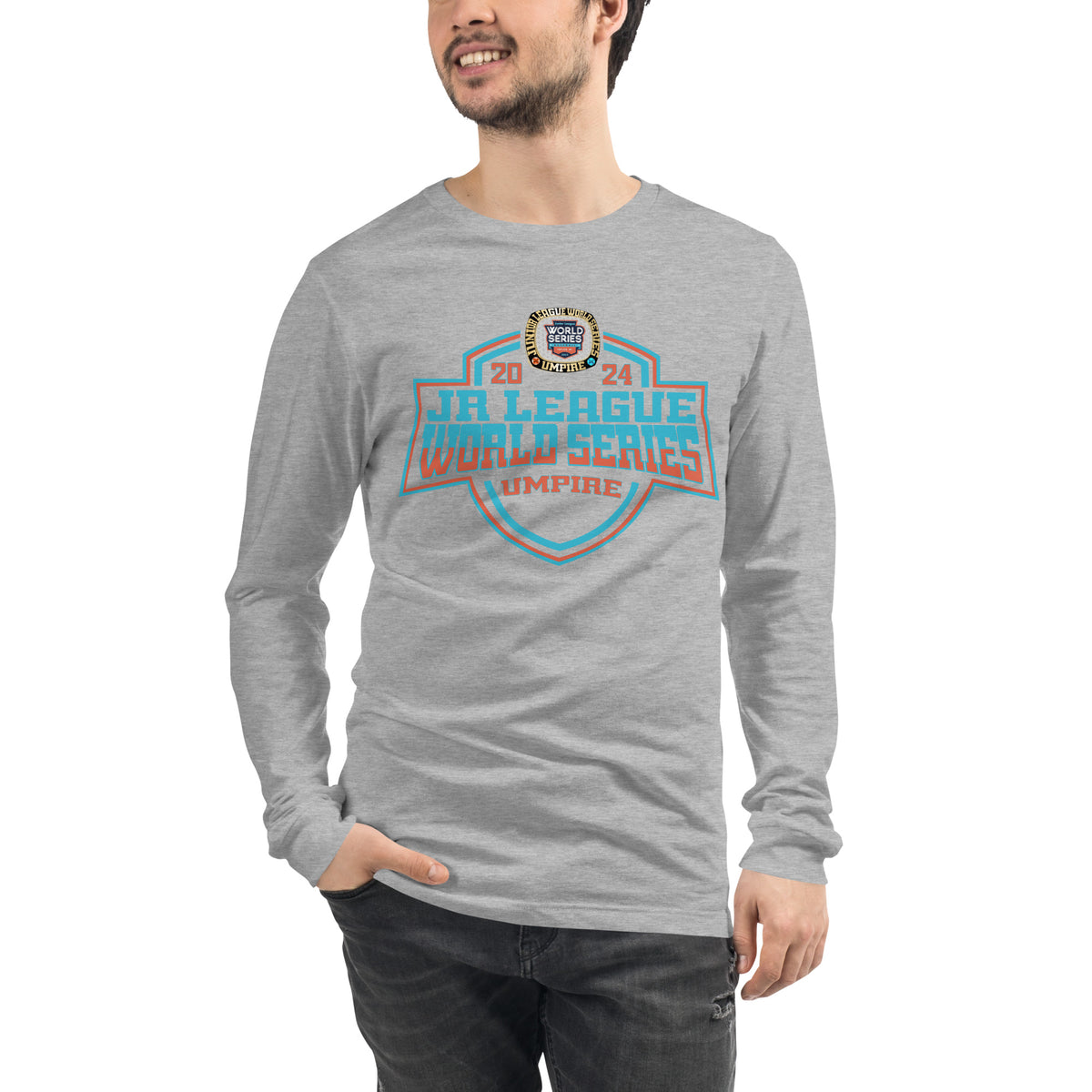 Junior League World Series Baseball 2024 Unisex Long Sleeve Tee