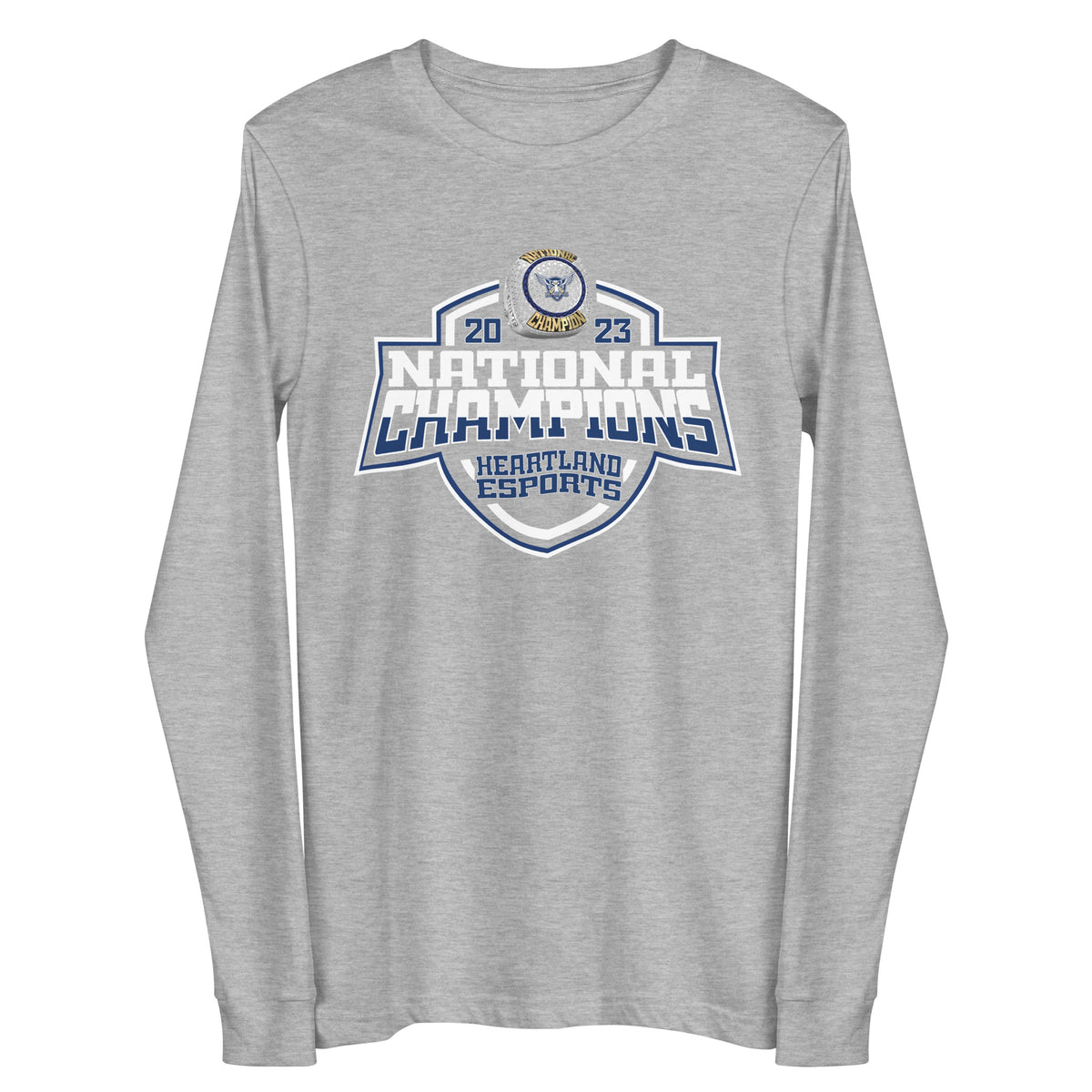 Heartland Community College eSports 2023 Unisex Long Sleeve Tee