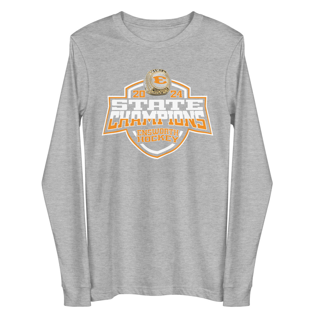 Ensworth High School Hockey -Men's 2024 Unisex Long Sleeve Tee