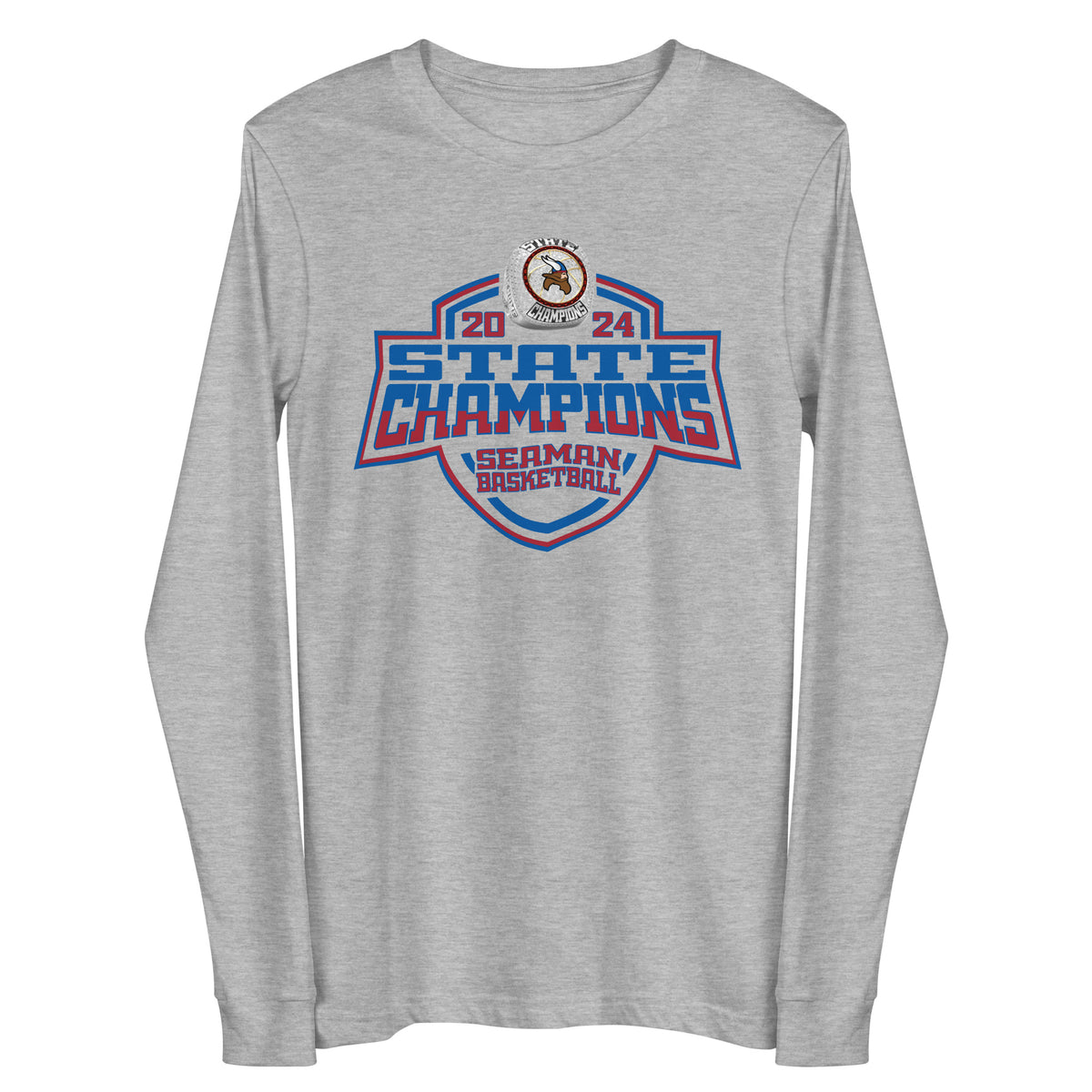 Seaman High School Basketball -Women's 2024 Unisex Long Sleeve Tee