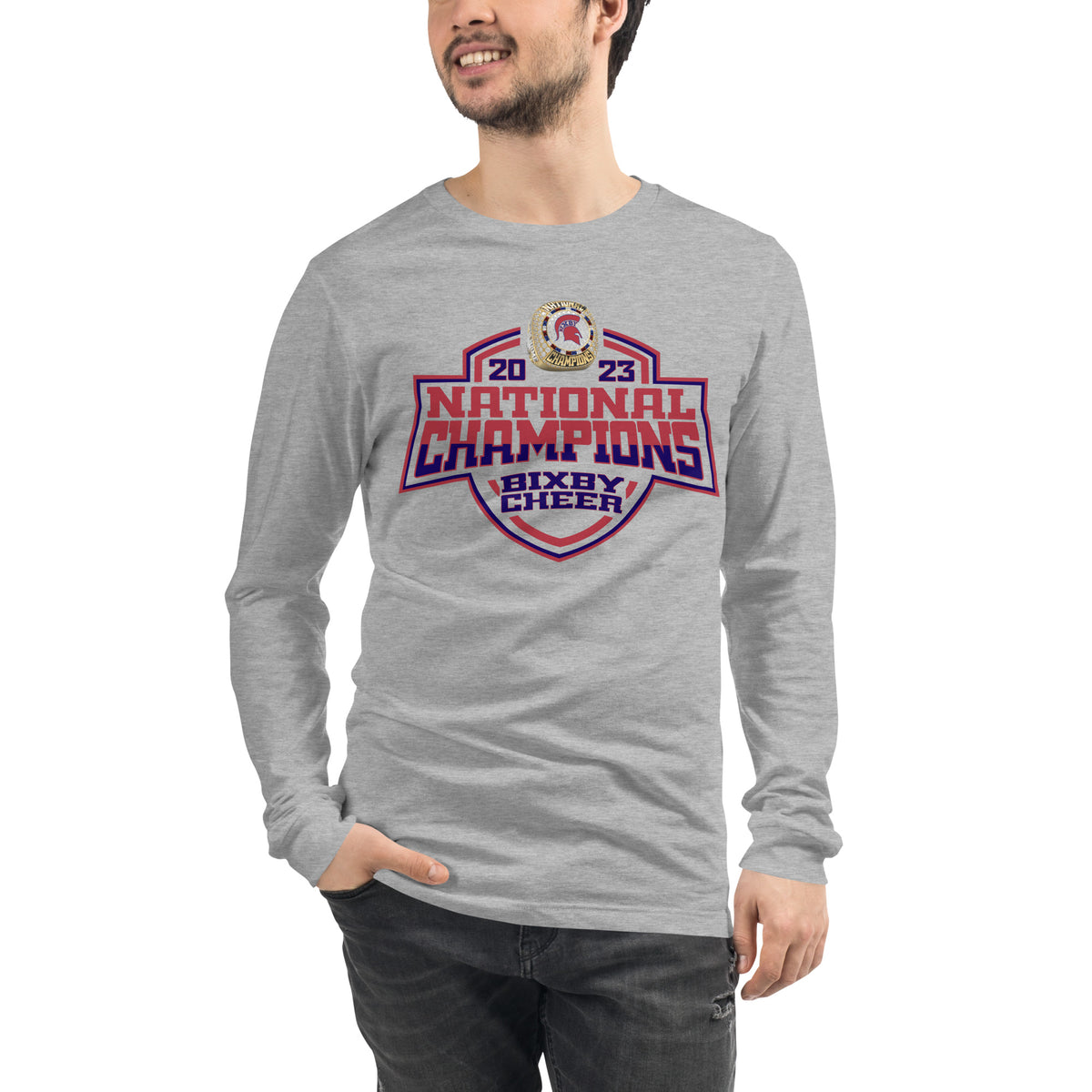 Bixby High School Cheer 2023 Unisex Long Sleeve Tee