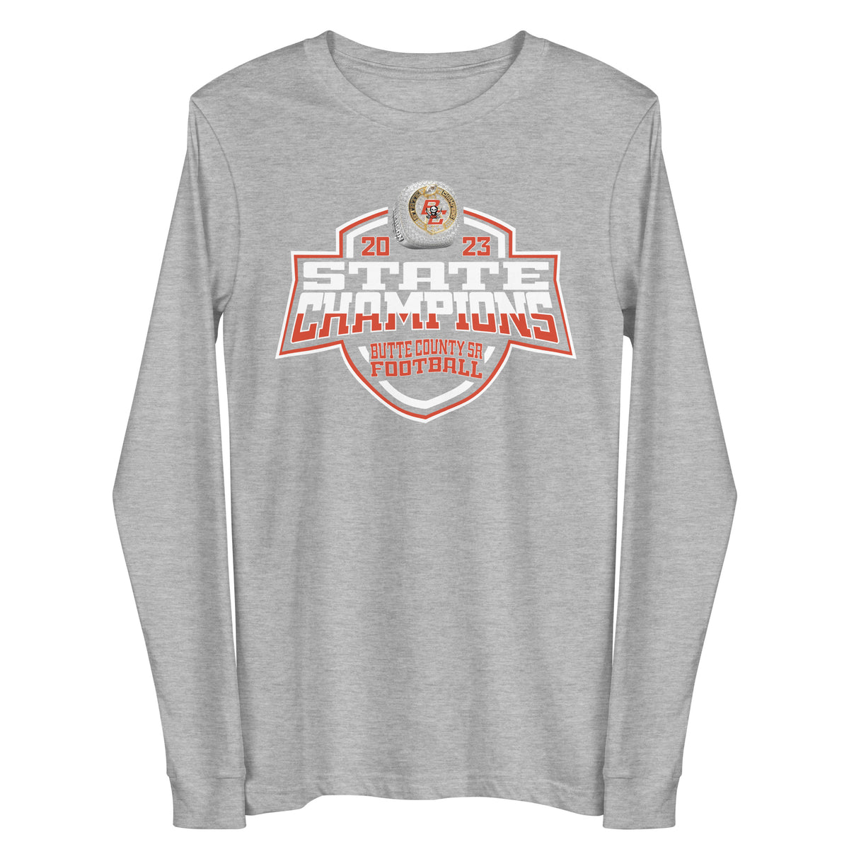 Butte County Senior High School Football 2023 Unisex Long Sleeve