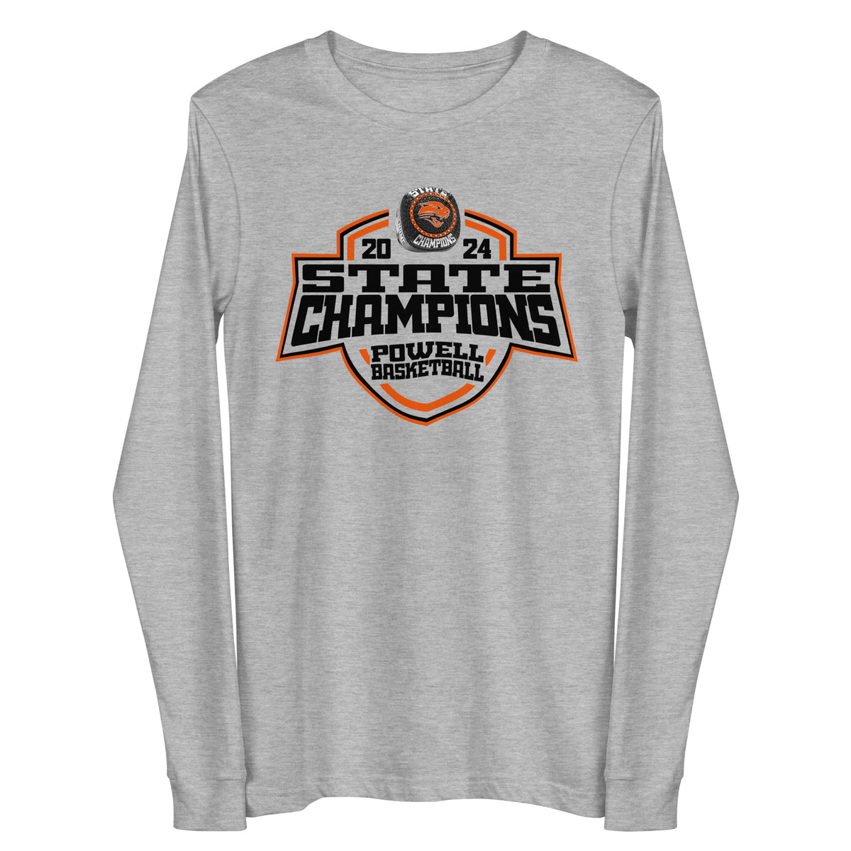 Powell High School Basketball -Men's 2024 Unisex Long Sleeve Tee